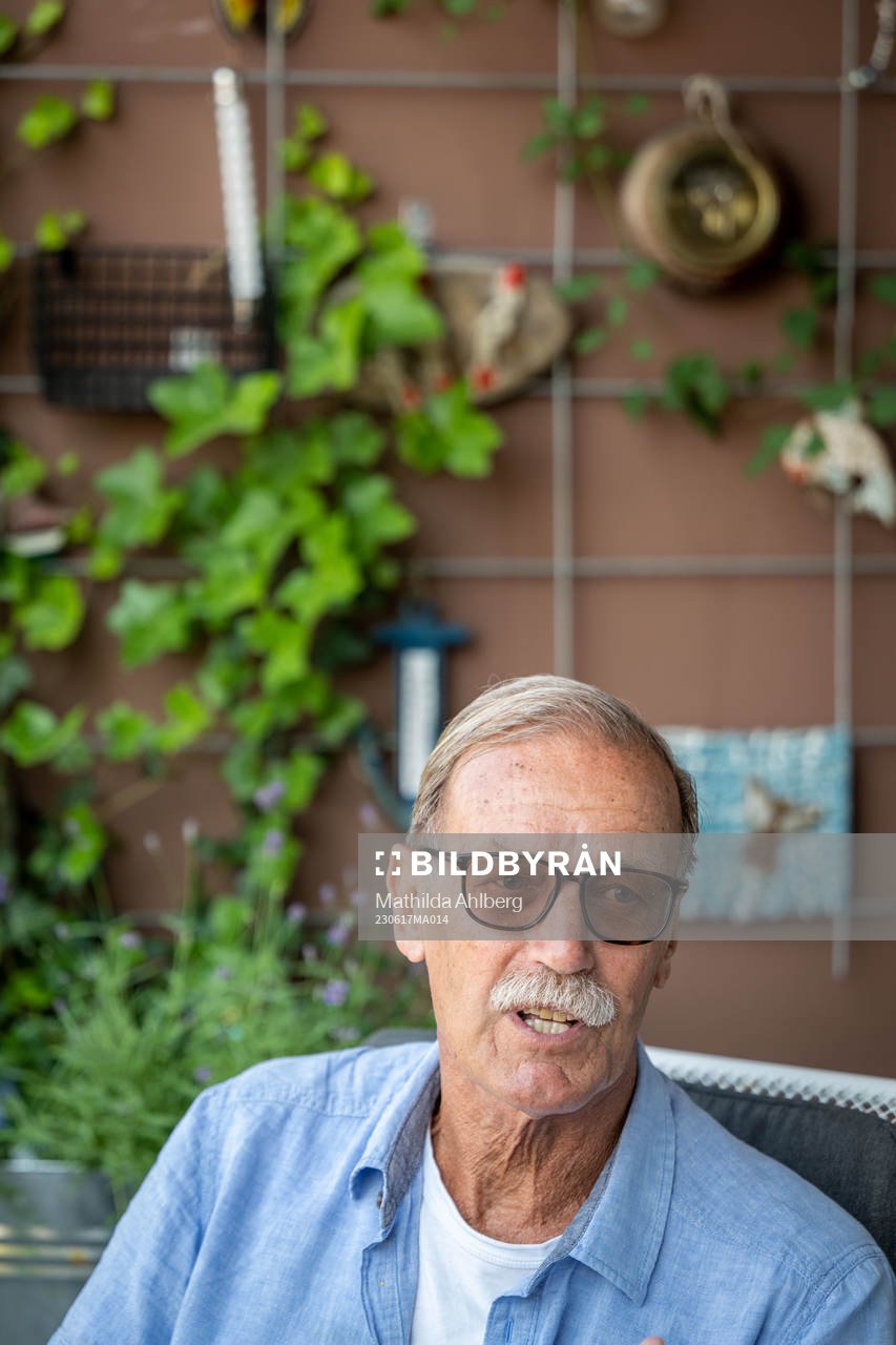 Staffan Tapper under en intervju den 17 juni 2023 i Malmö. 