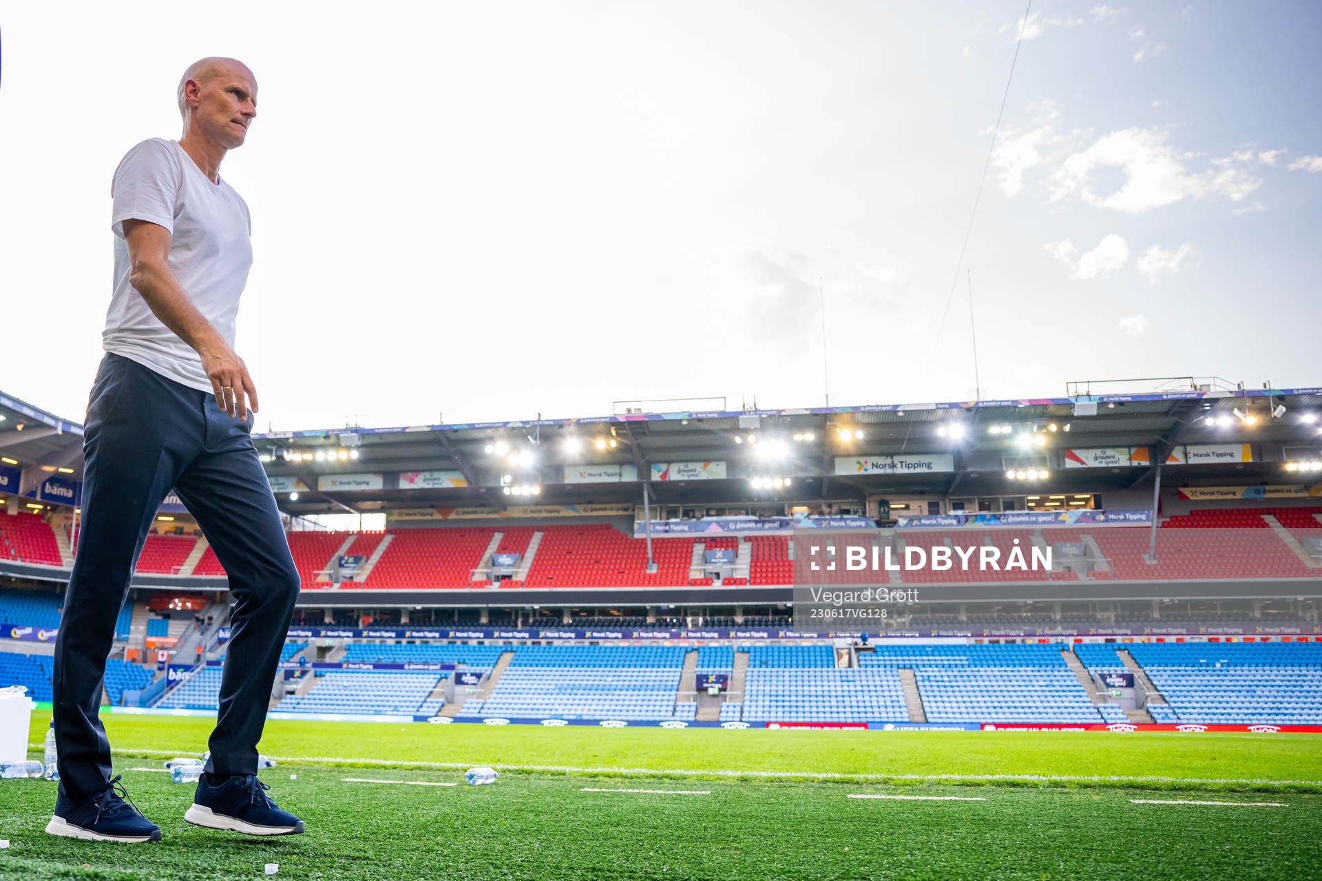 Ståle Solbakken, head coach of Norway