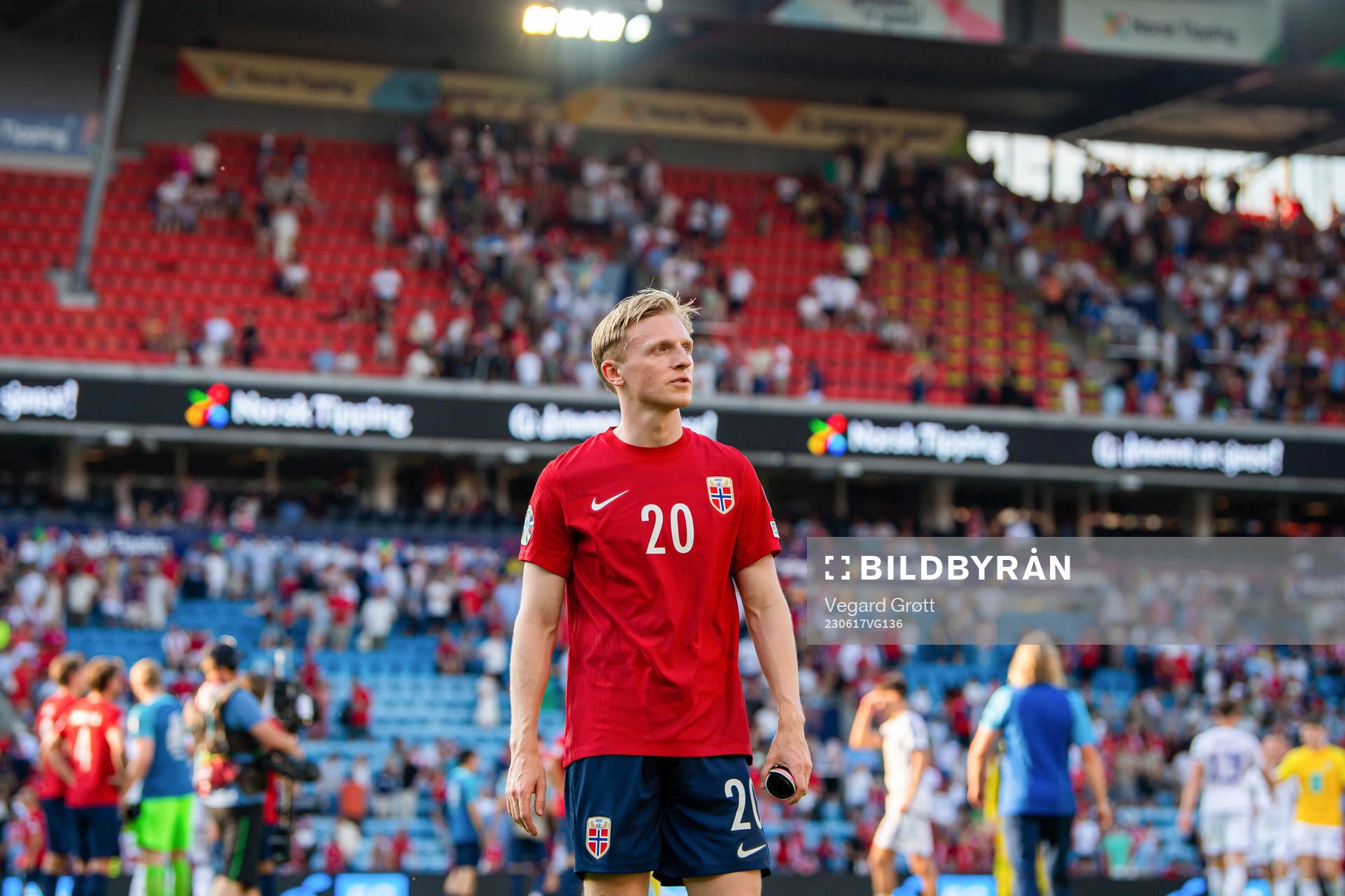 Mats Møller Dæhli of Norway looks dejected