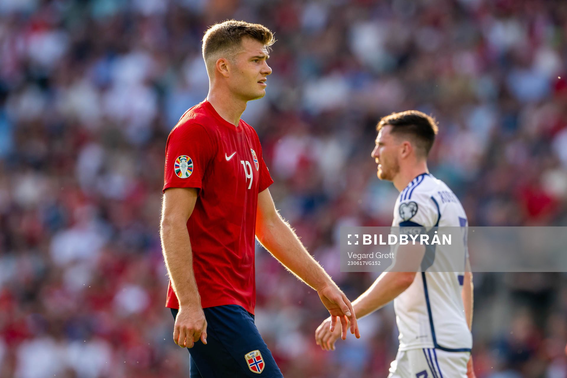 Alexander Sørloth of Norway