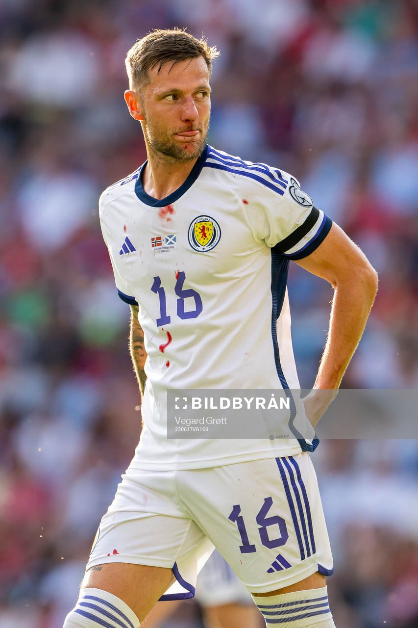 Liam Cooper of Scotland