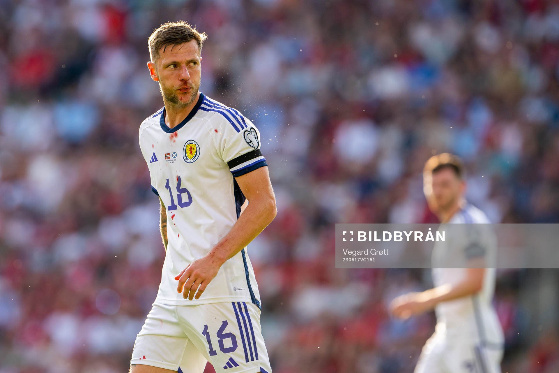 Liam Cooper of Scotland