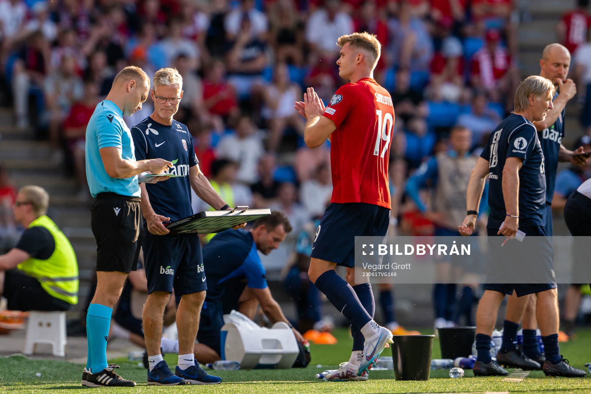 Alexander Sørloth of Norway
