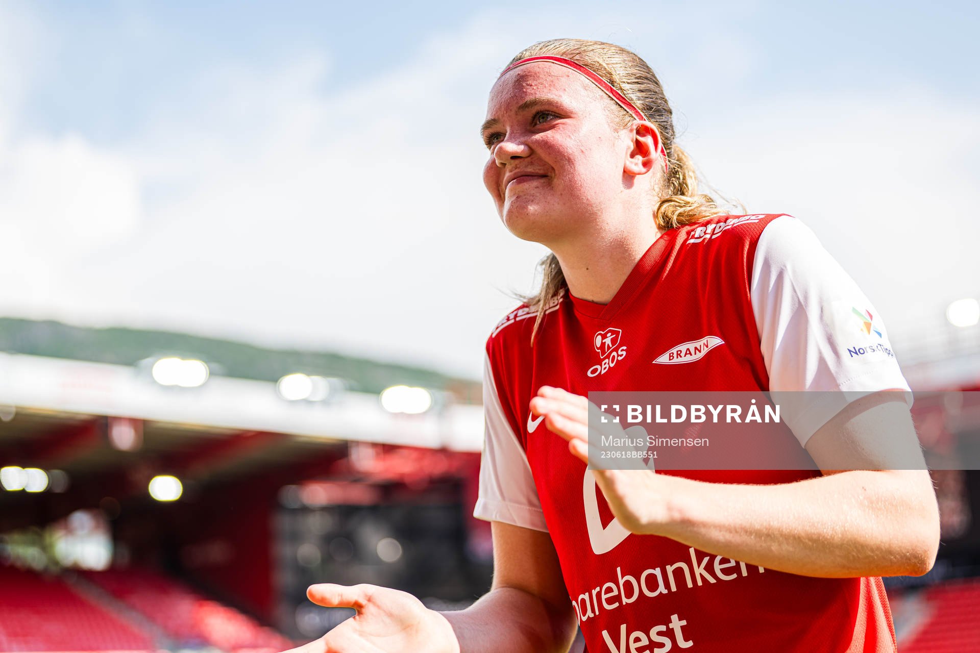 Signe Gaupset of Brann