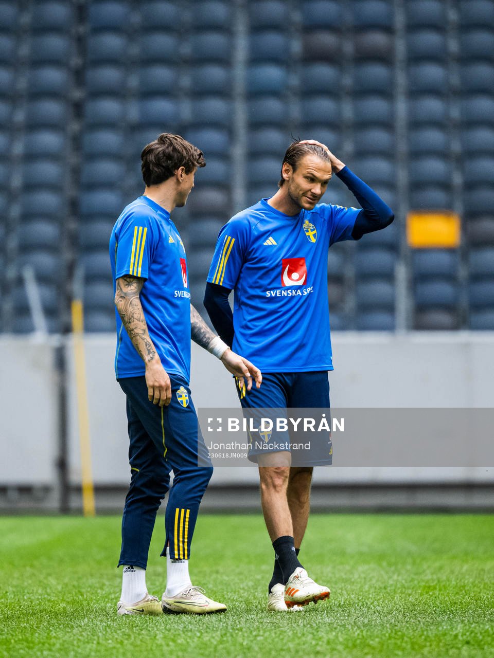 Albin Ekdal of the Swedish national football team