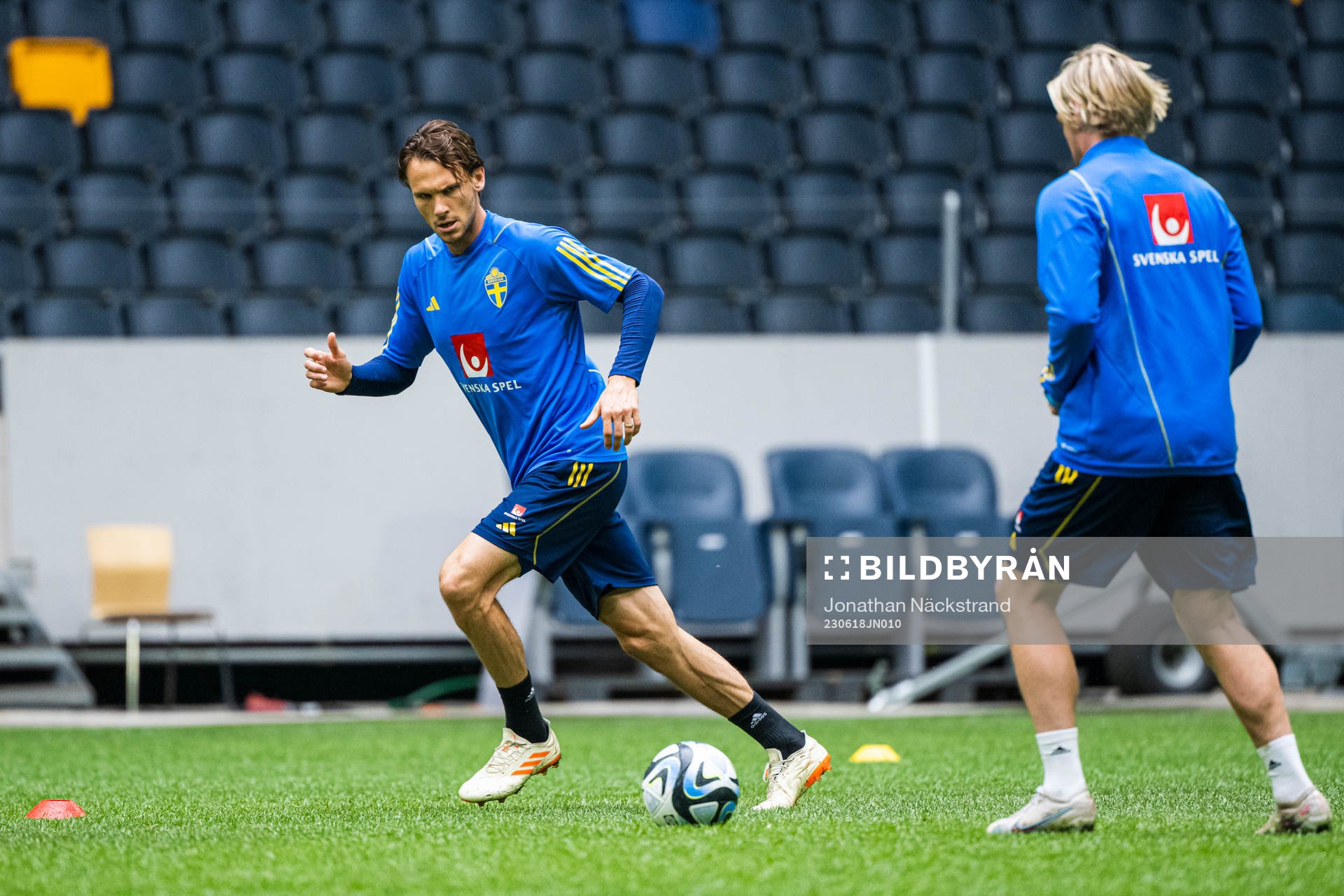 Albin Ekdal of the Swedish national football team