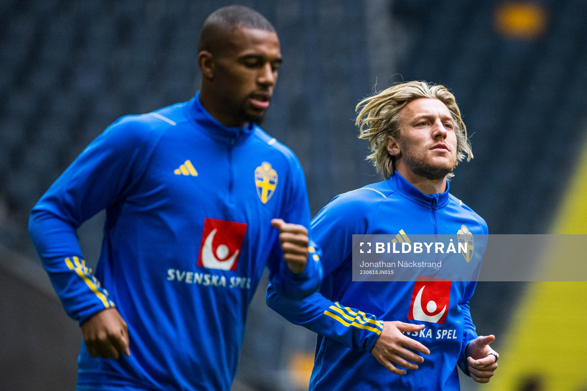 Emil Forsberg of the Swedish national football team