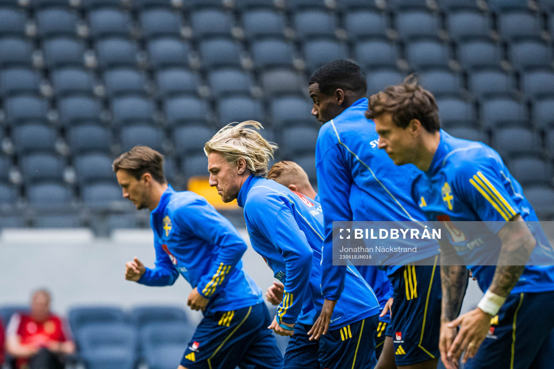 Emil Forsberg of the Swedish national football team