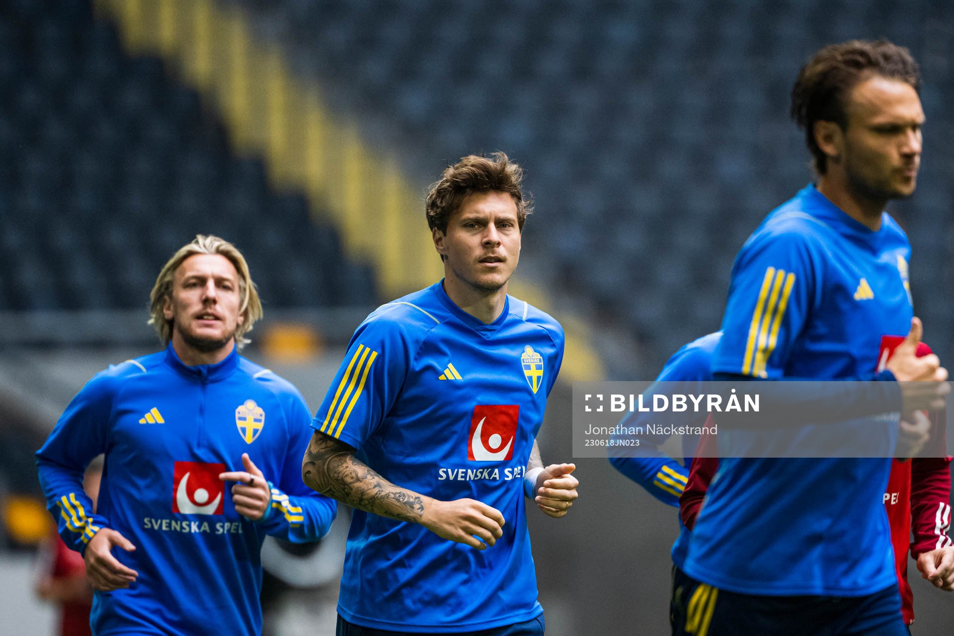 Victor Nilsson Lindelöf of the Swedish national football