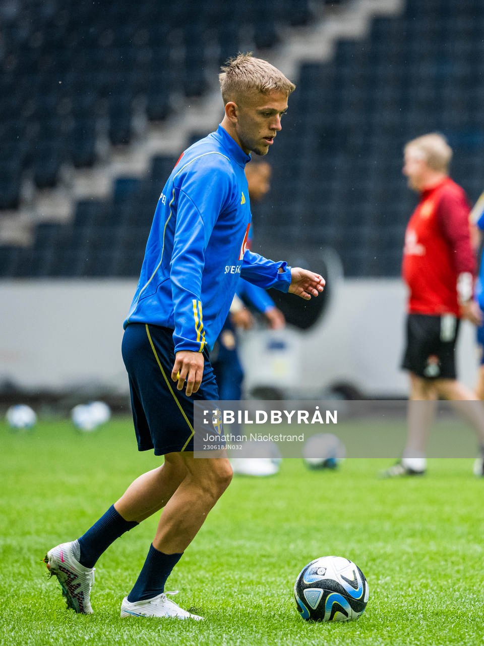 Jesper Karlsson of the Swedish national football team