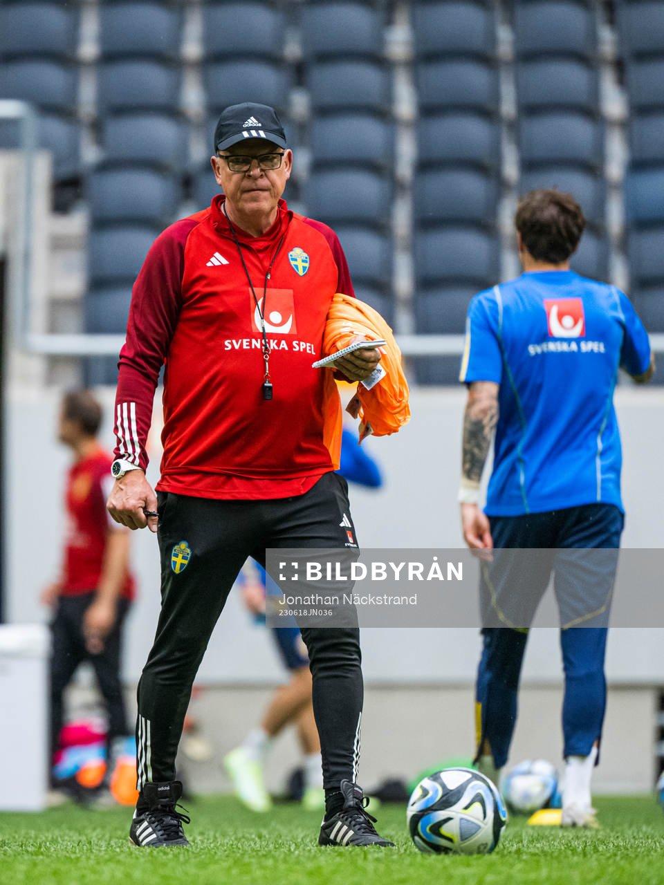 Head coach Janne Andersson of the Swedish national football