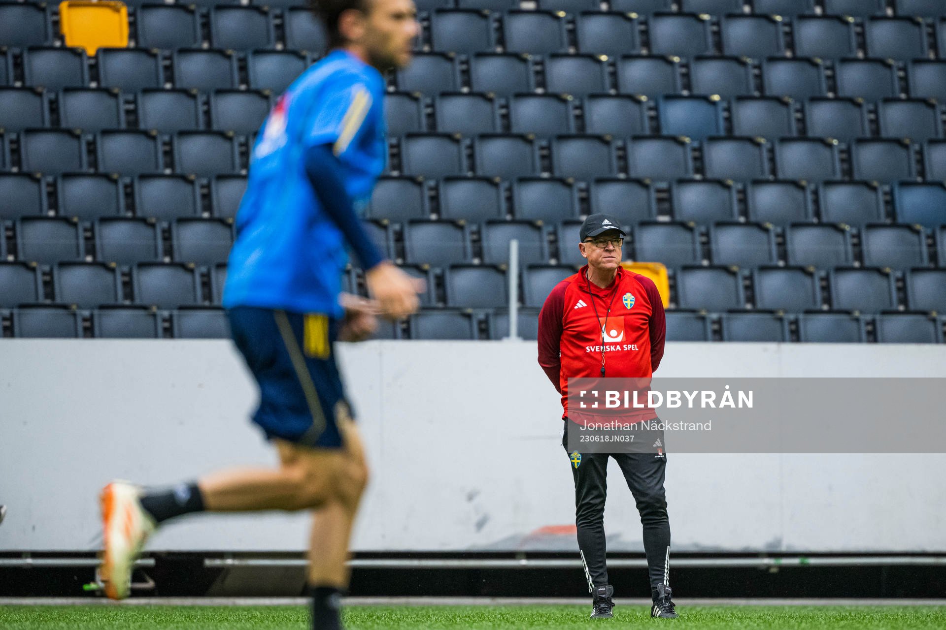 Head coach Janne Andersson of the Swedish national football