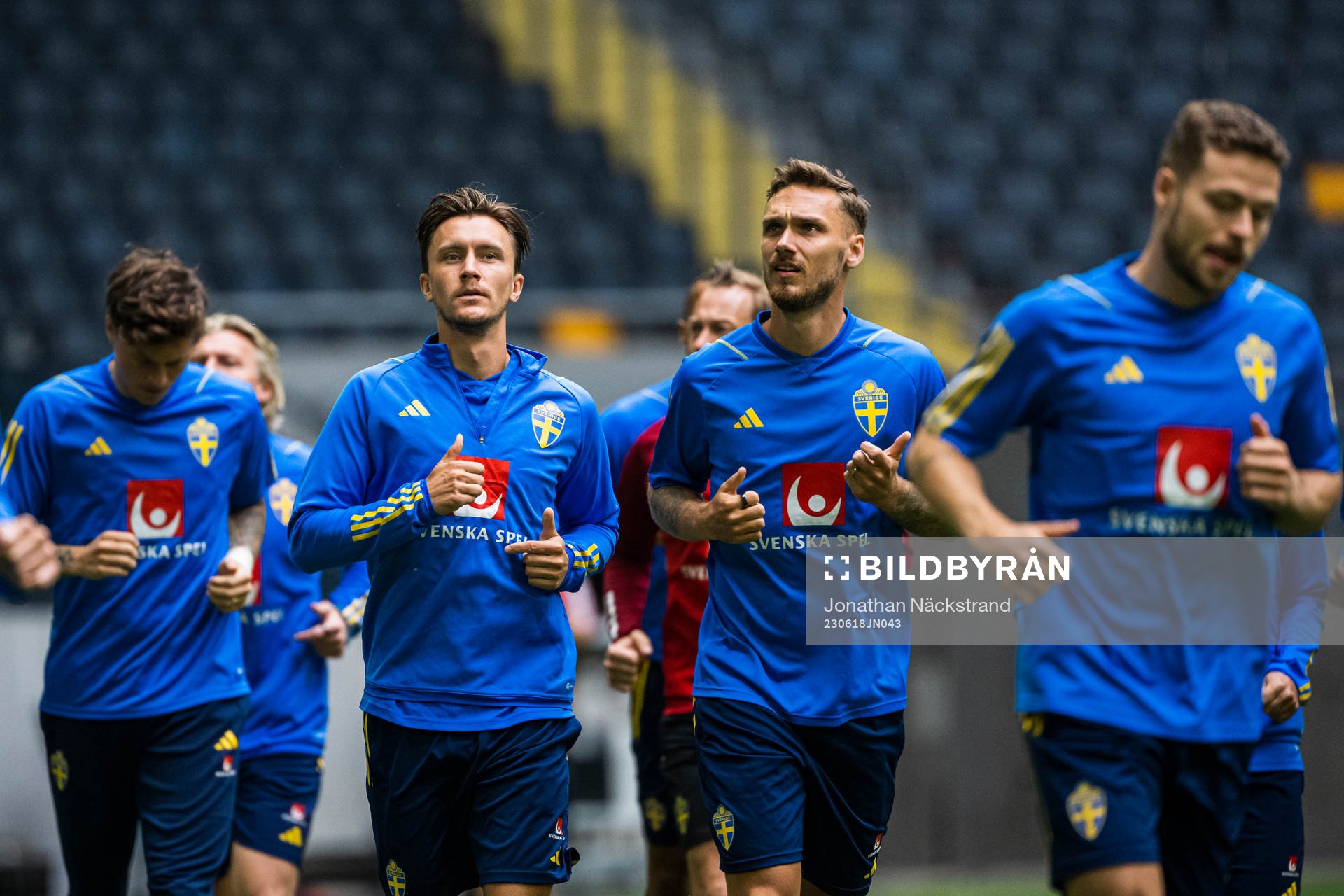 Kristoffer Olsson of the Swedish national football team