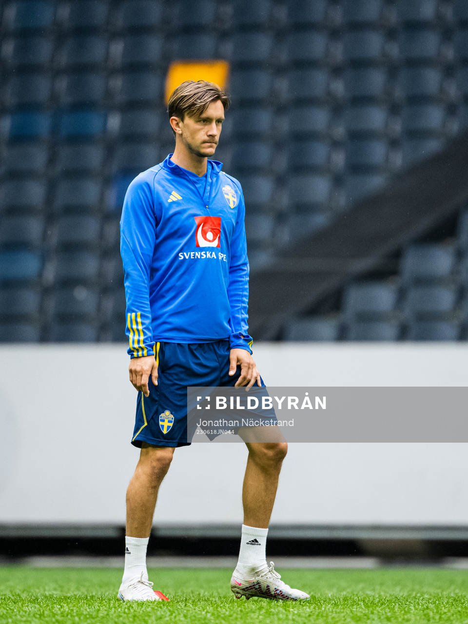 Kristoffer Olsson of the Swedish national football team