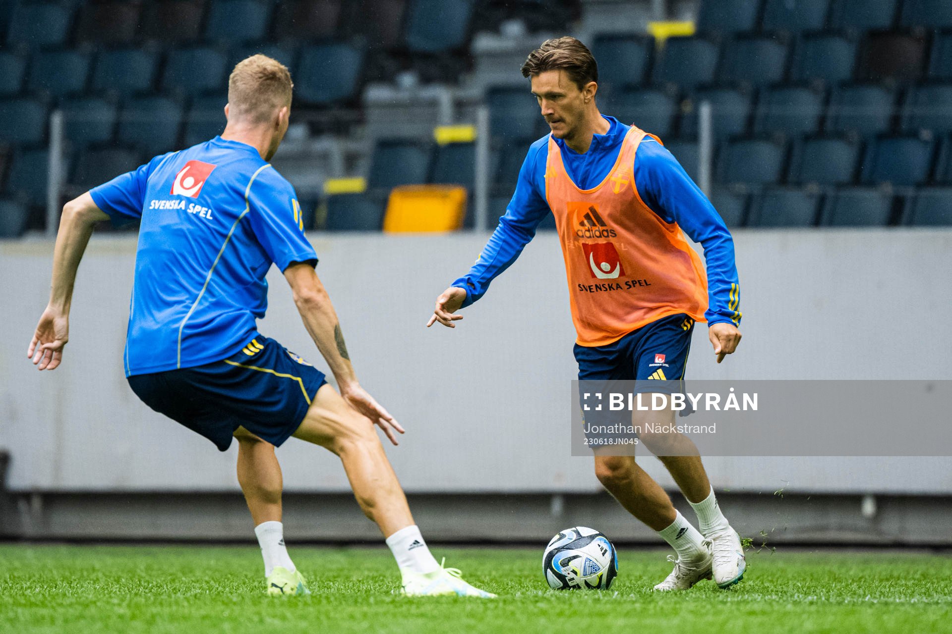 Kristoffer Olsson of the Swedish national football team