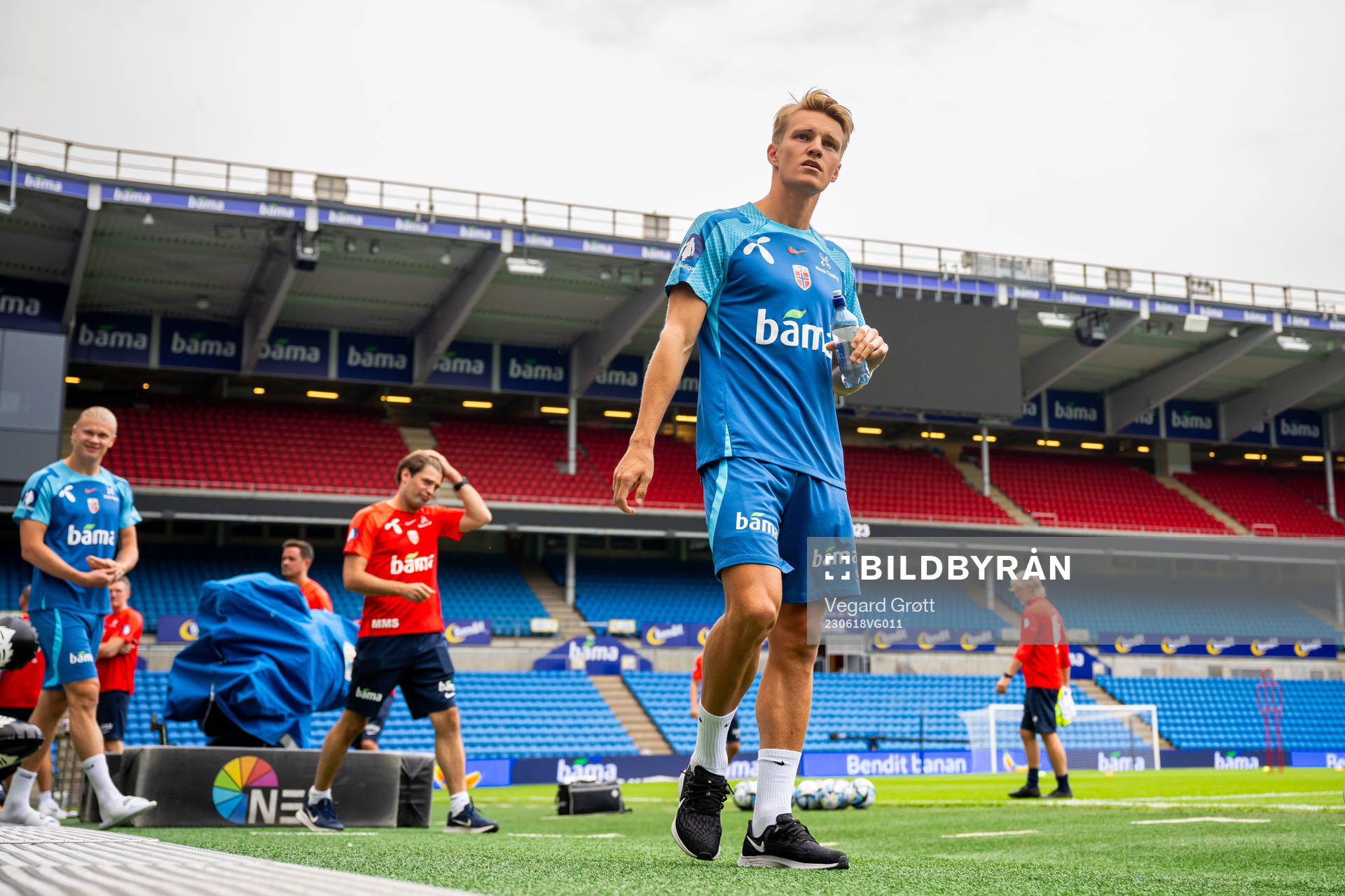 Martin Ødegaard of the Norwegian national football team