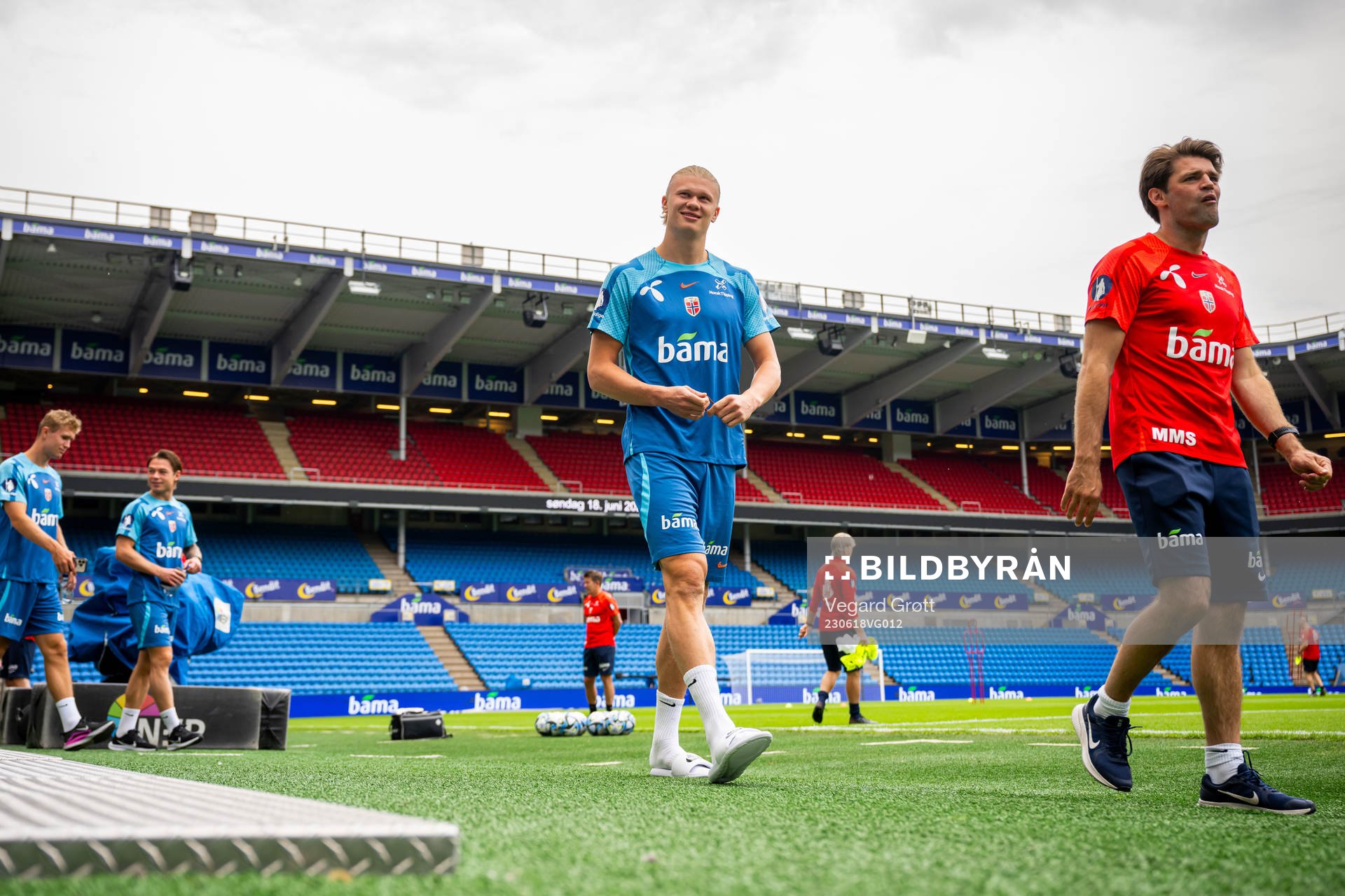 Erling Braut Haaland of the Norwegian national football team