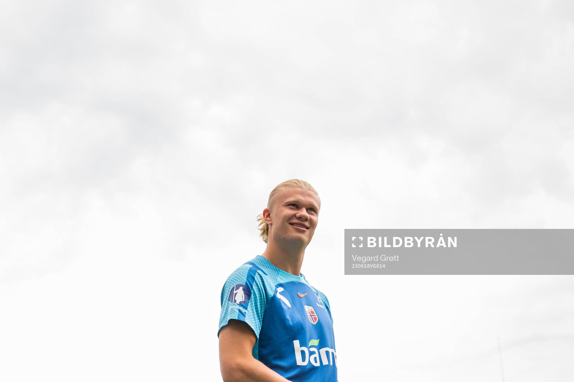 Erling Braut Haaland of the Norwegian national football team