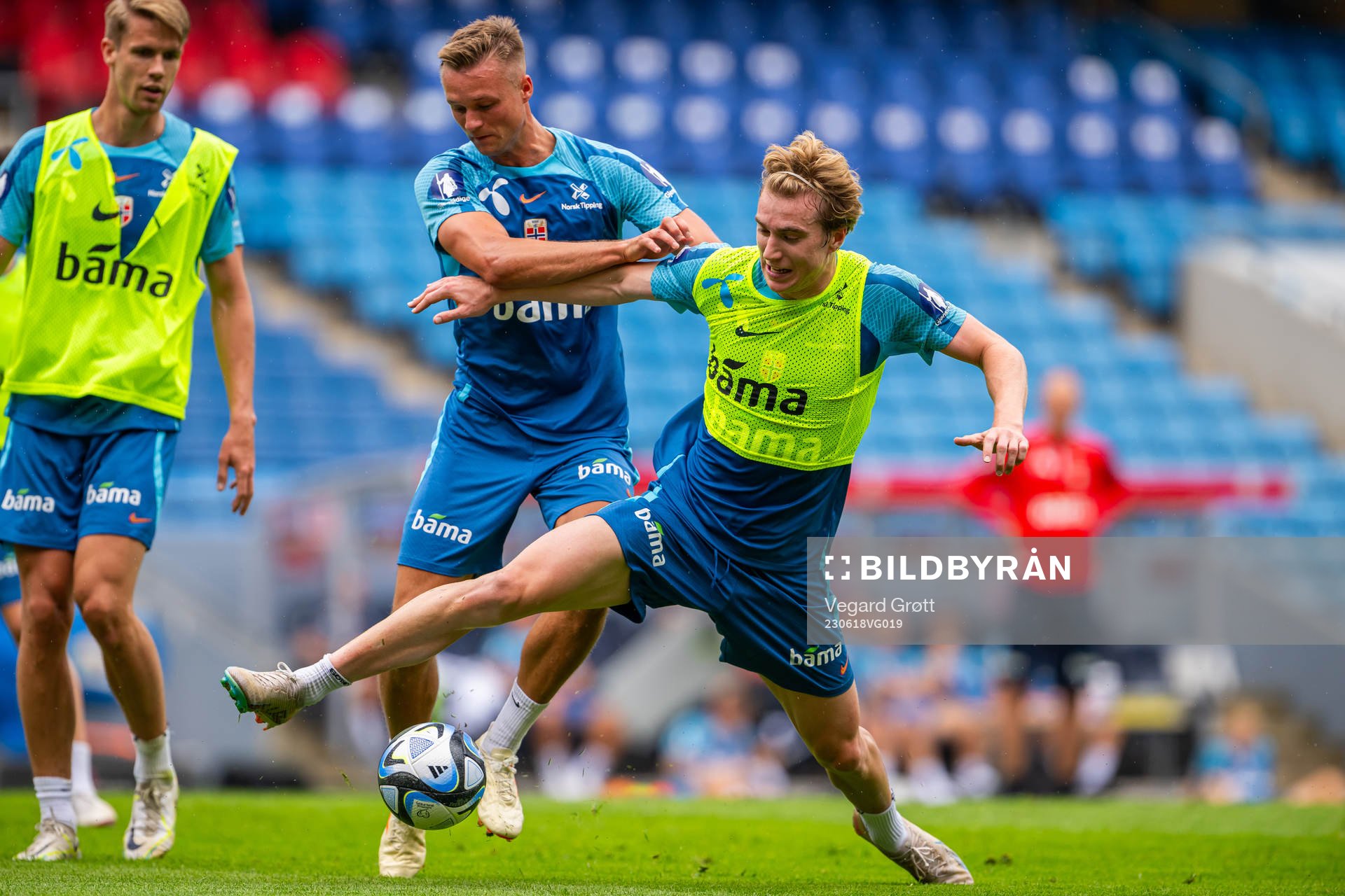 Stian Gregersen and Kristian Thorstvedt of the Norwegian