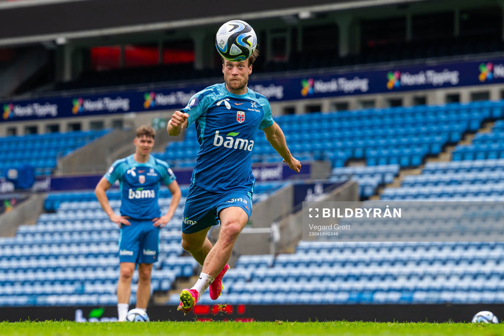 Bård Finne of the Norwegian national football team