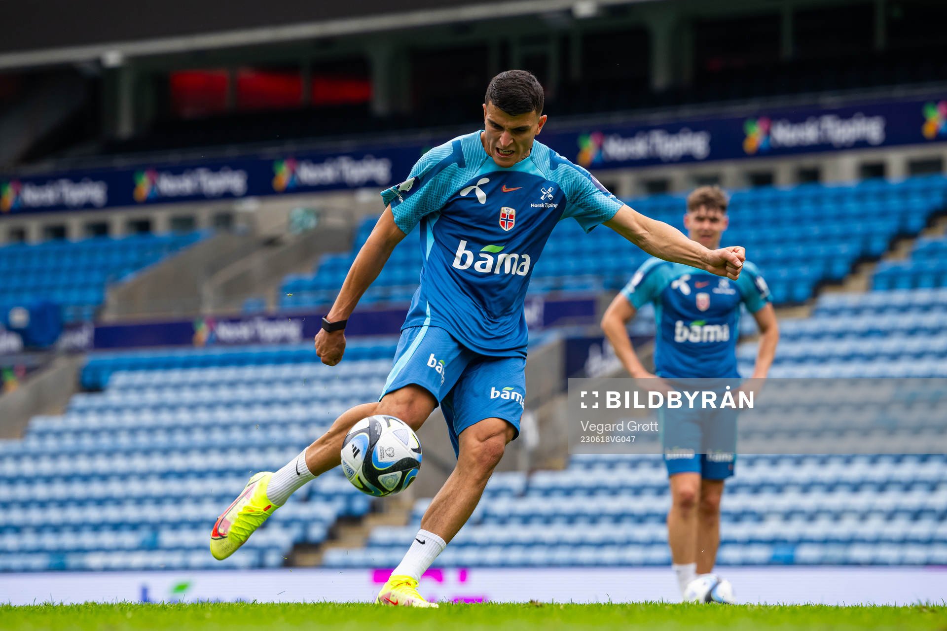 Mohamed Elyounoussi of the Norwegian national football team