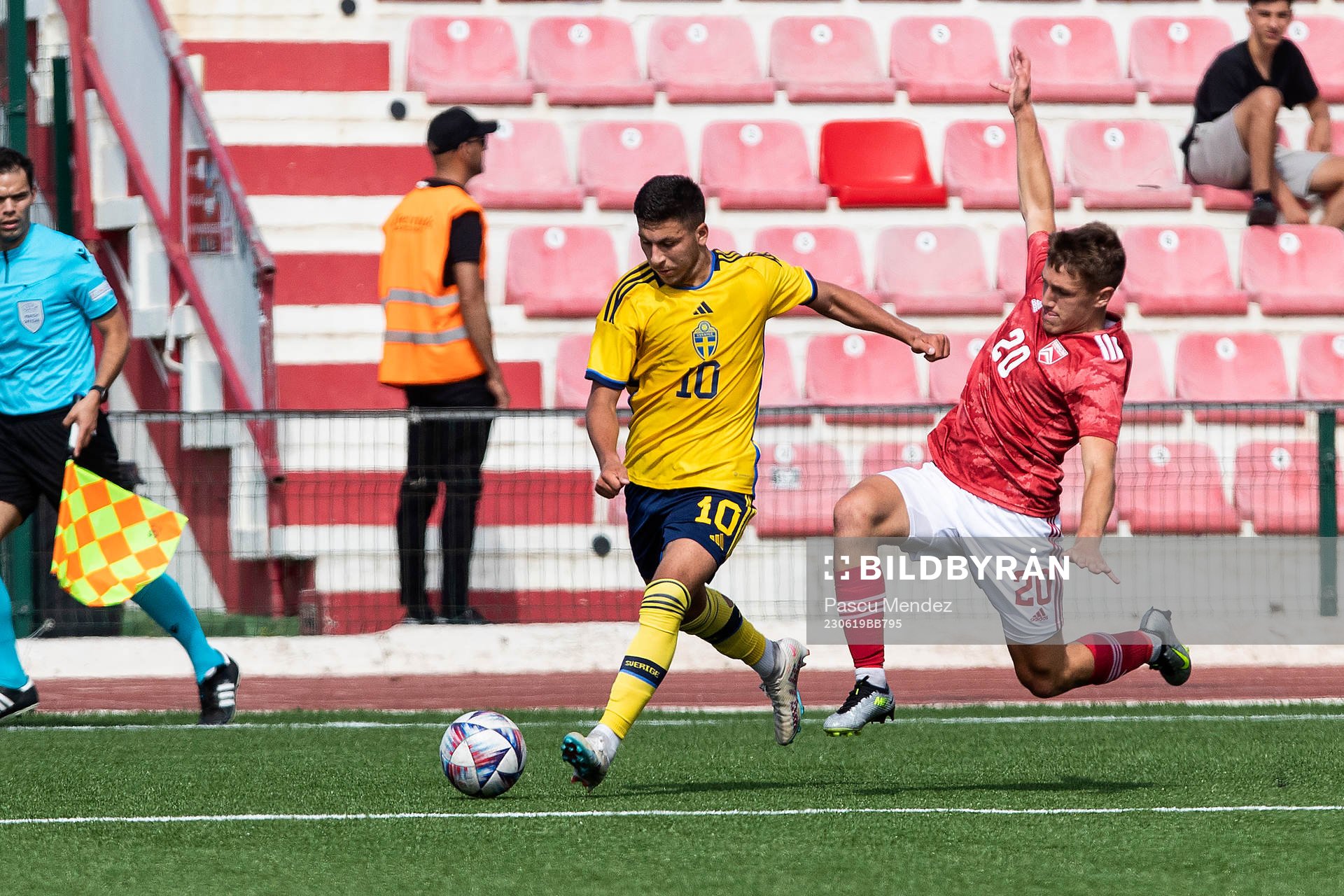 Roony Bardghji of Sweden