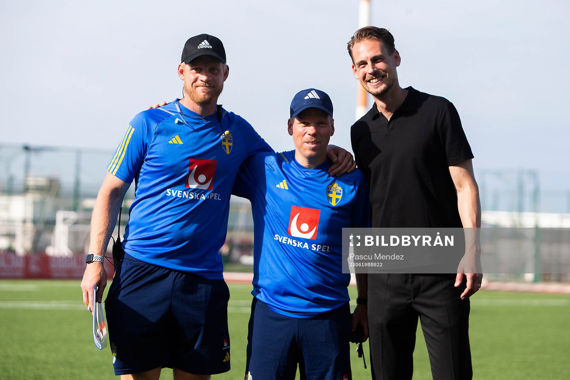 Goalkeeper coach Linus Kandolin, assistant coach Viktor