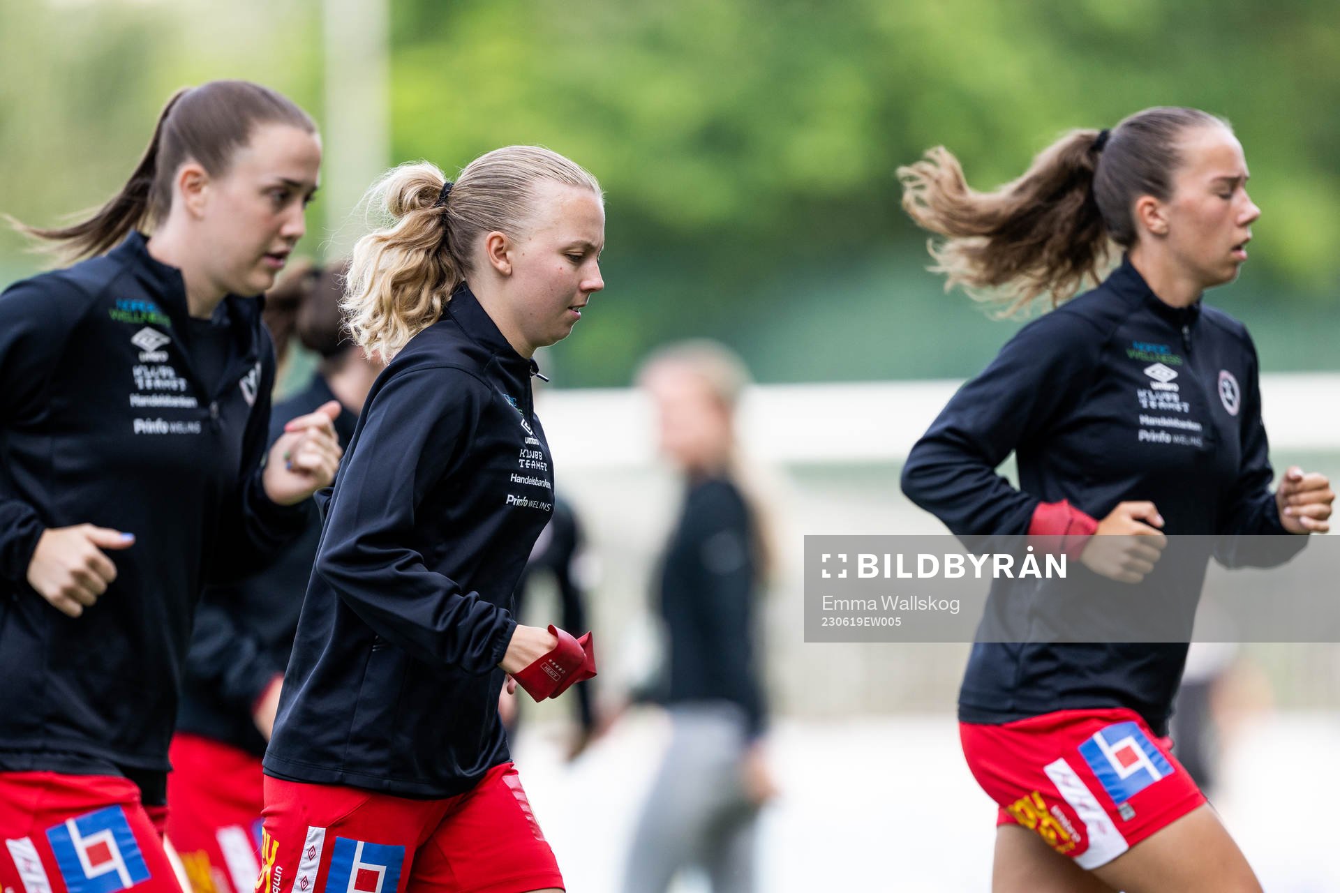 Örebros Nathalie Hoff Persson värmer upp