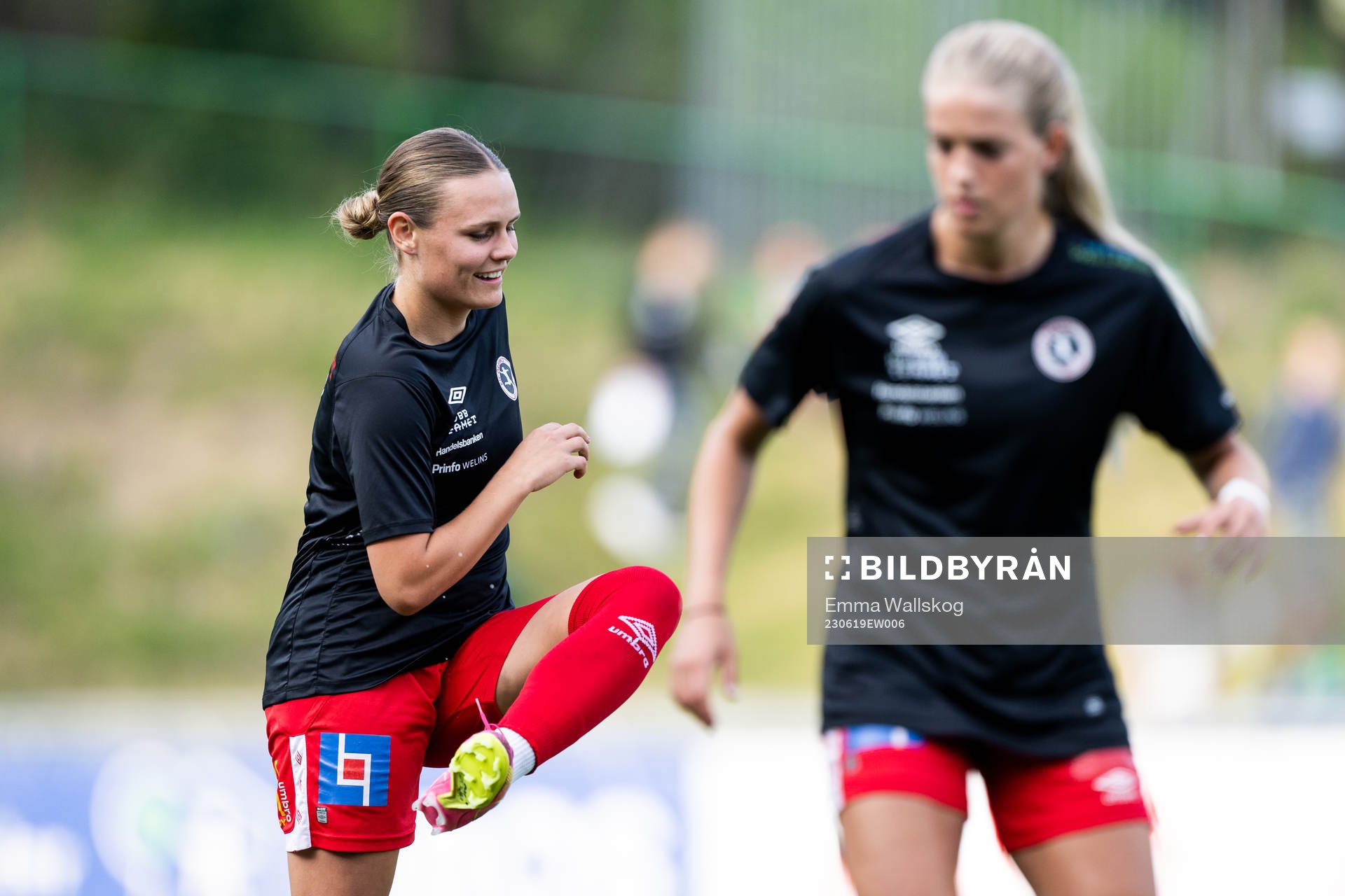 Örebros Maja Bodin värmer upp