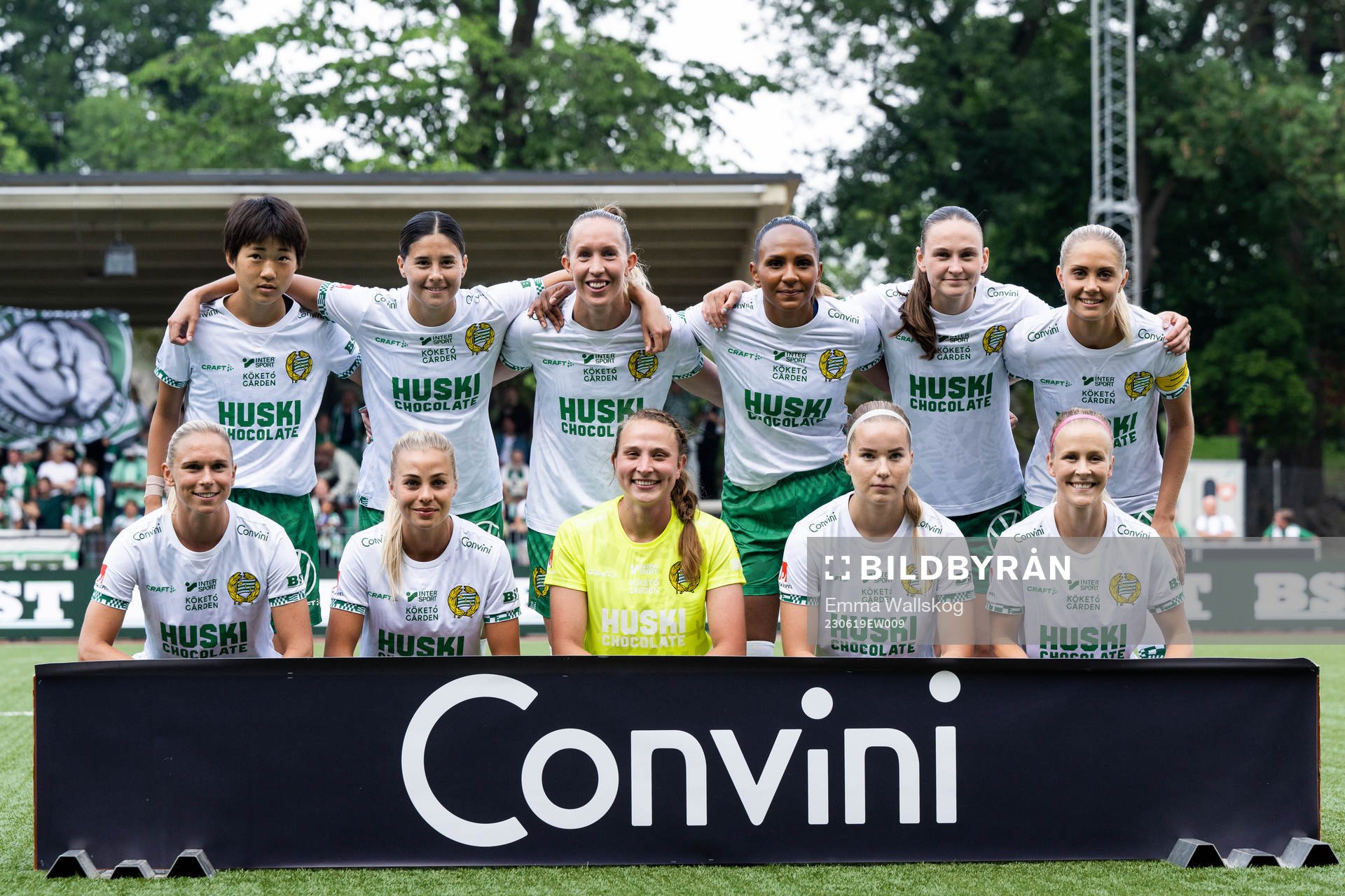 Hammarbys startelva, Maika Hamano, Kyra Cooney-Cross, Julia