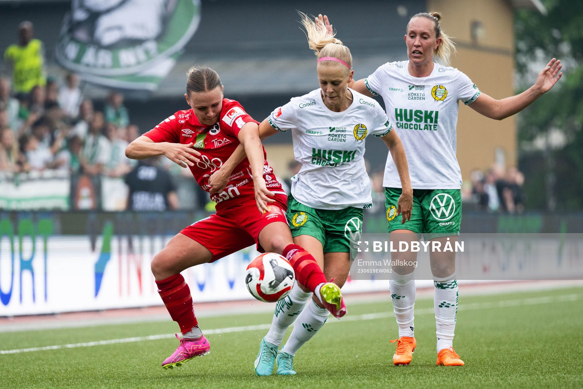 Örebros Maja Bodin mot Hammarbys Adelina Engman och Julia