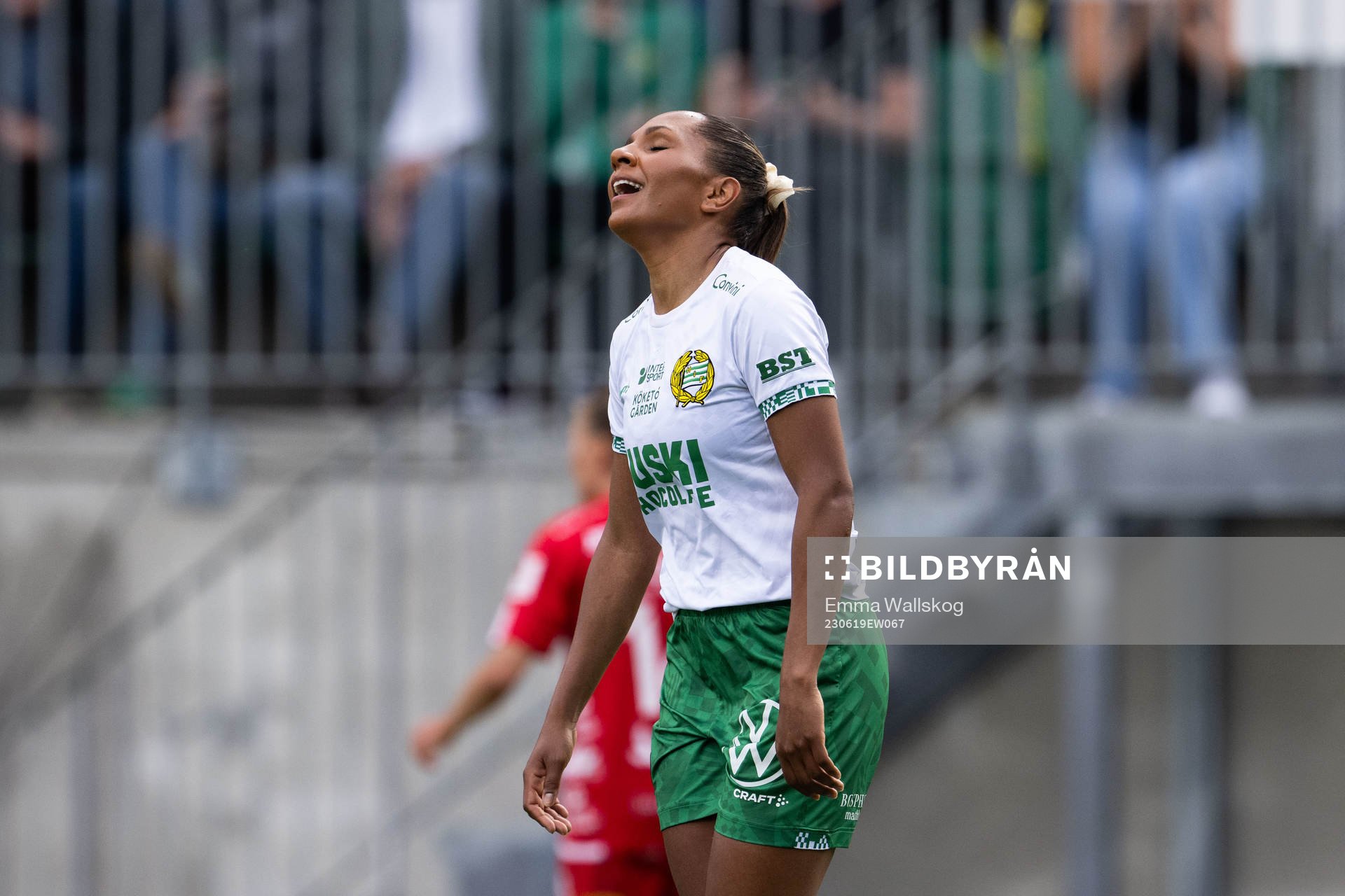 Hammarbys Madelen Janogy deppar