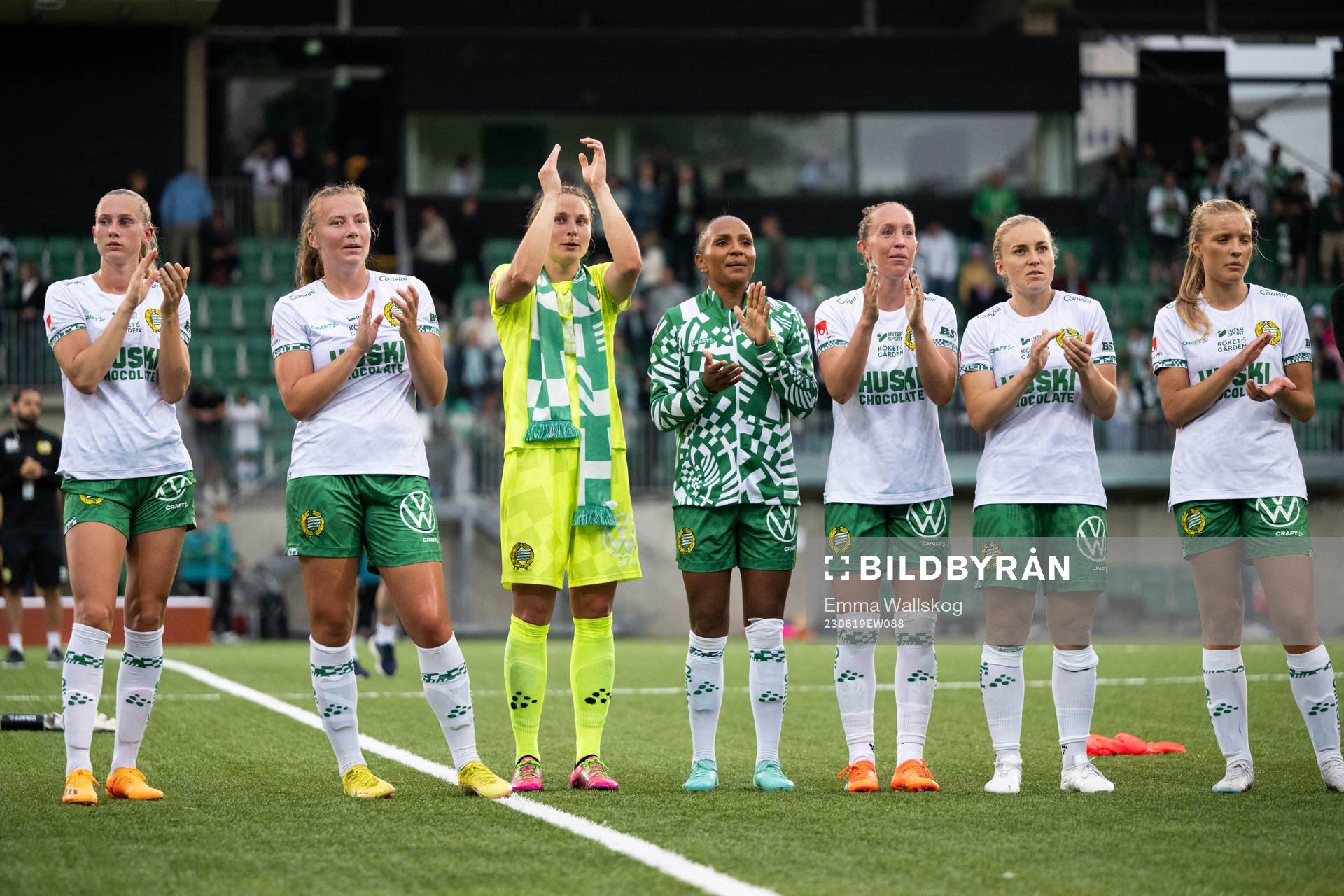 Hammarbys Ellen Wangerheim, Sara Kanutte Fornes, målvakt