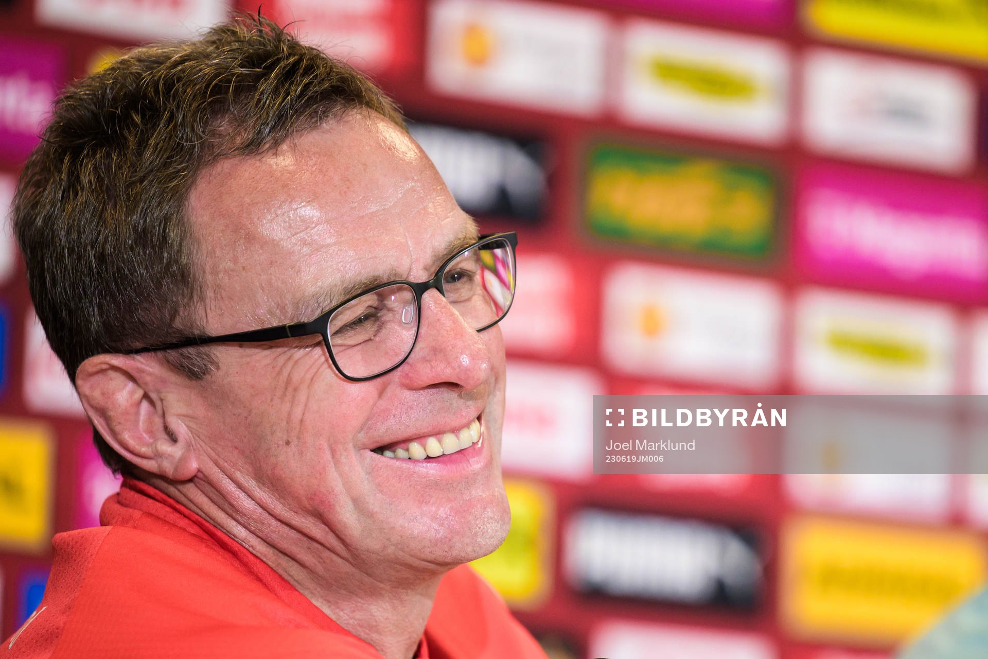 Head coach Ralf Rangnick of the Austrian national football