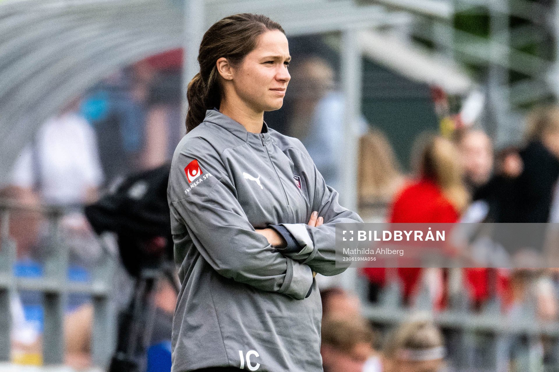 FC Rosengårds tränare Ieva Cederström