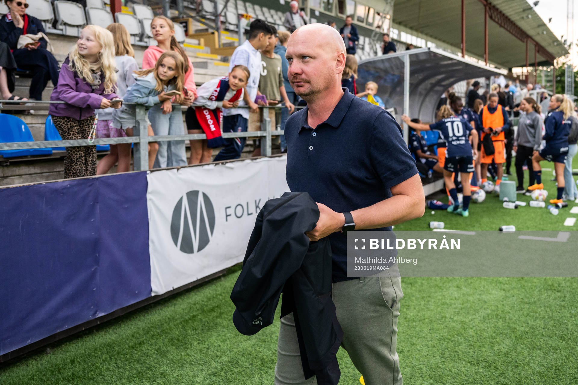 FC Rosengårds assisterande tränare Joel Kjetselberg