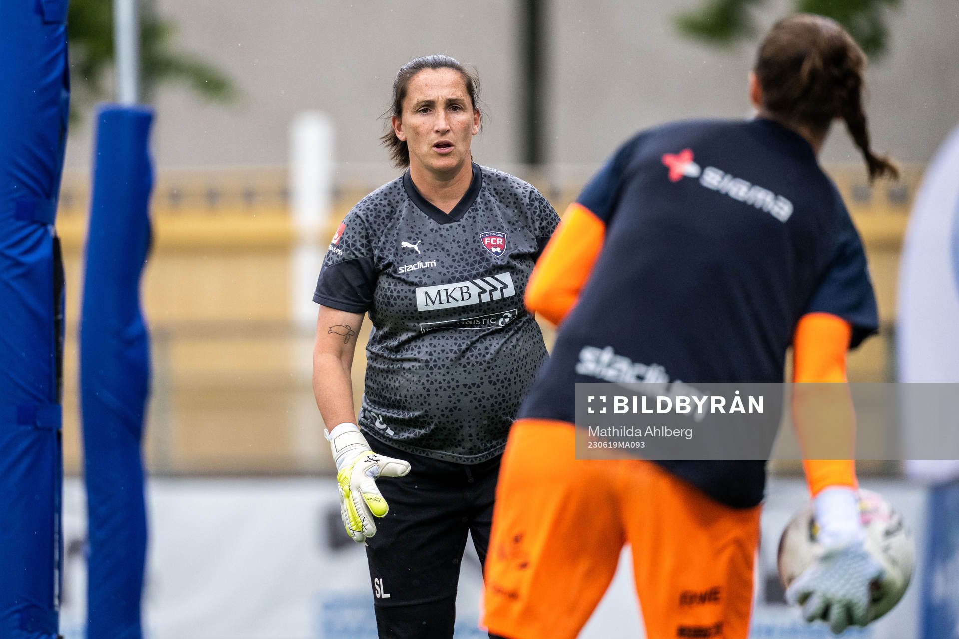 FC Rosengårds målvaktstränare Shannon Lynn