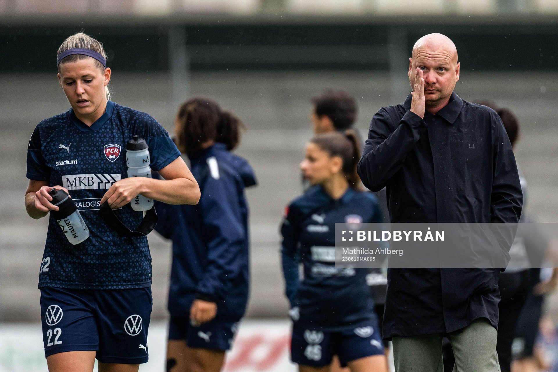 FC Rosengårds assisterande tränare Joel Kjetselberg