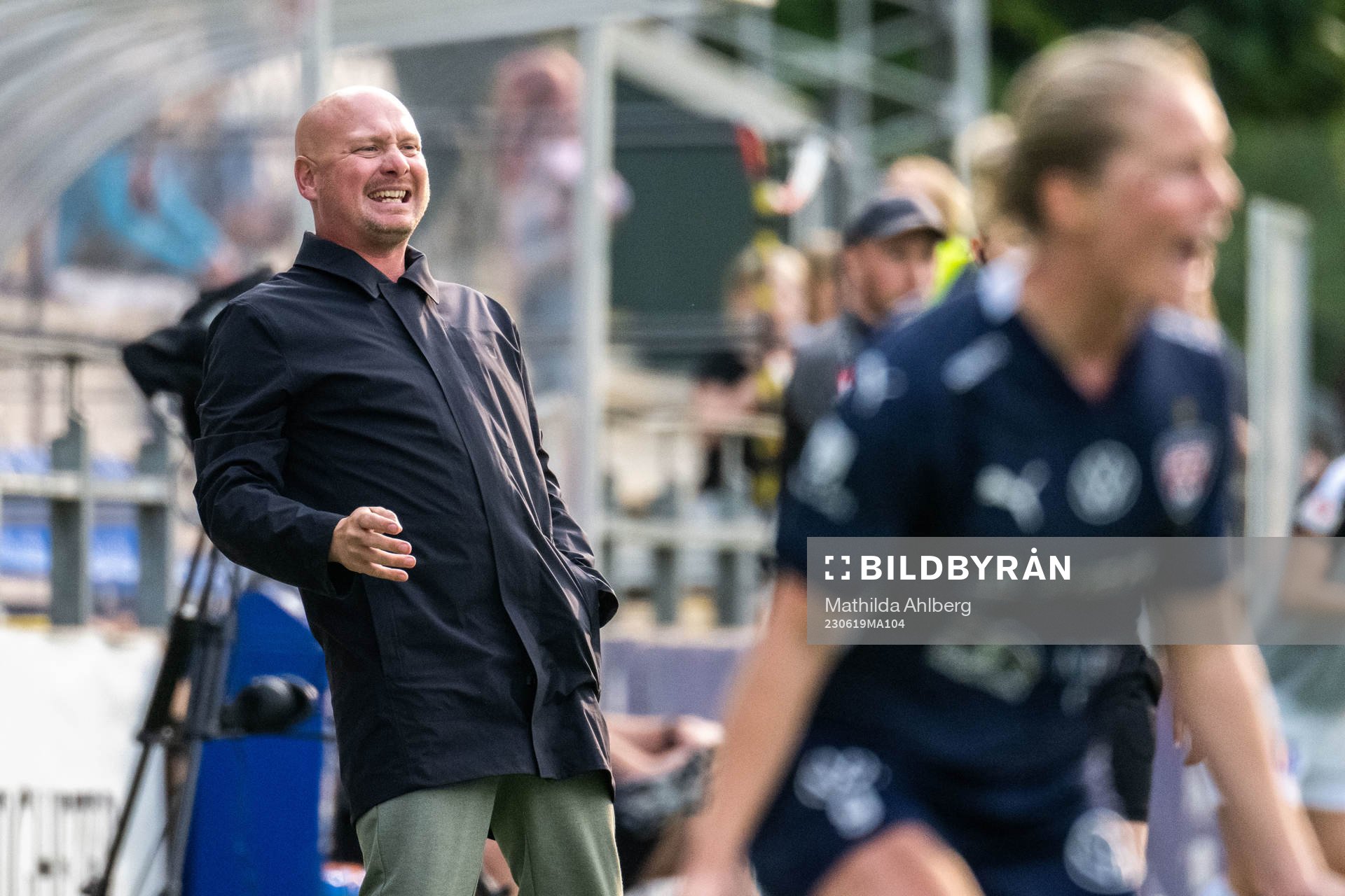 FC Rosengårds assisterande tränare Joel Kjetselberg
