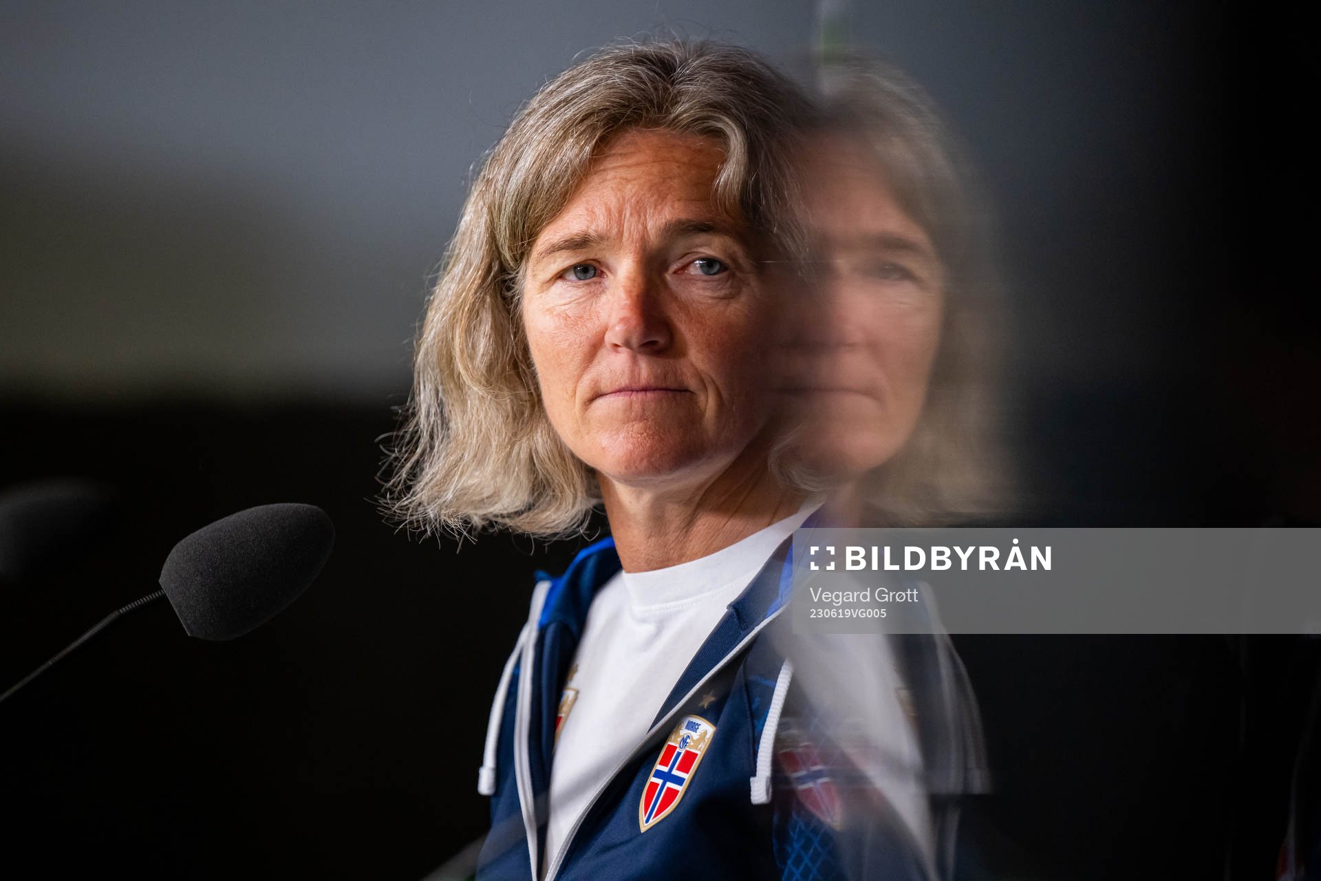 Hege Riise, head coach of the Norwegian women's national