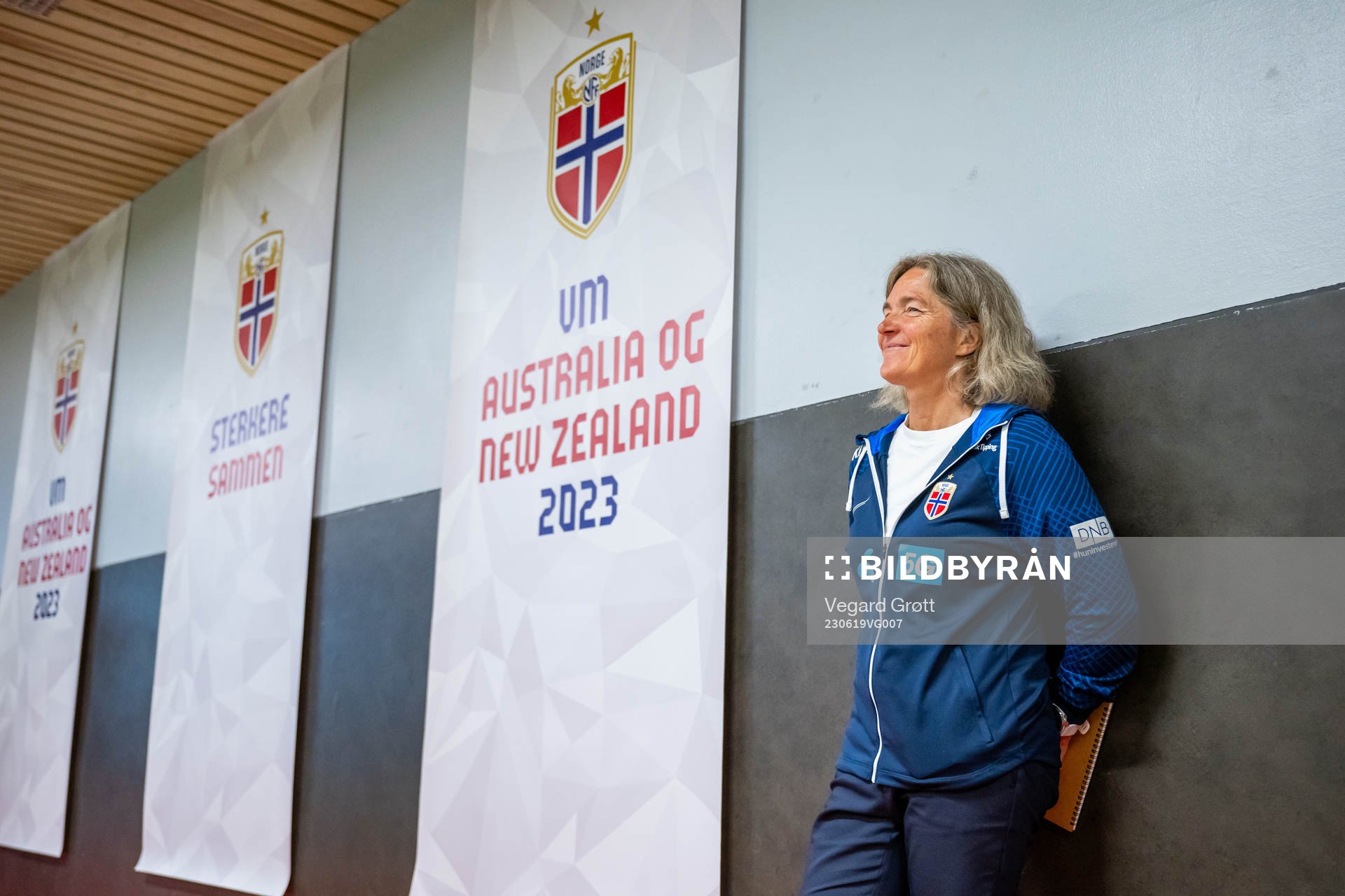 Hege Riise, head coach of the Norwegian women's national