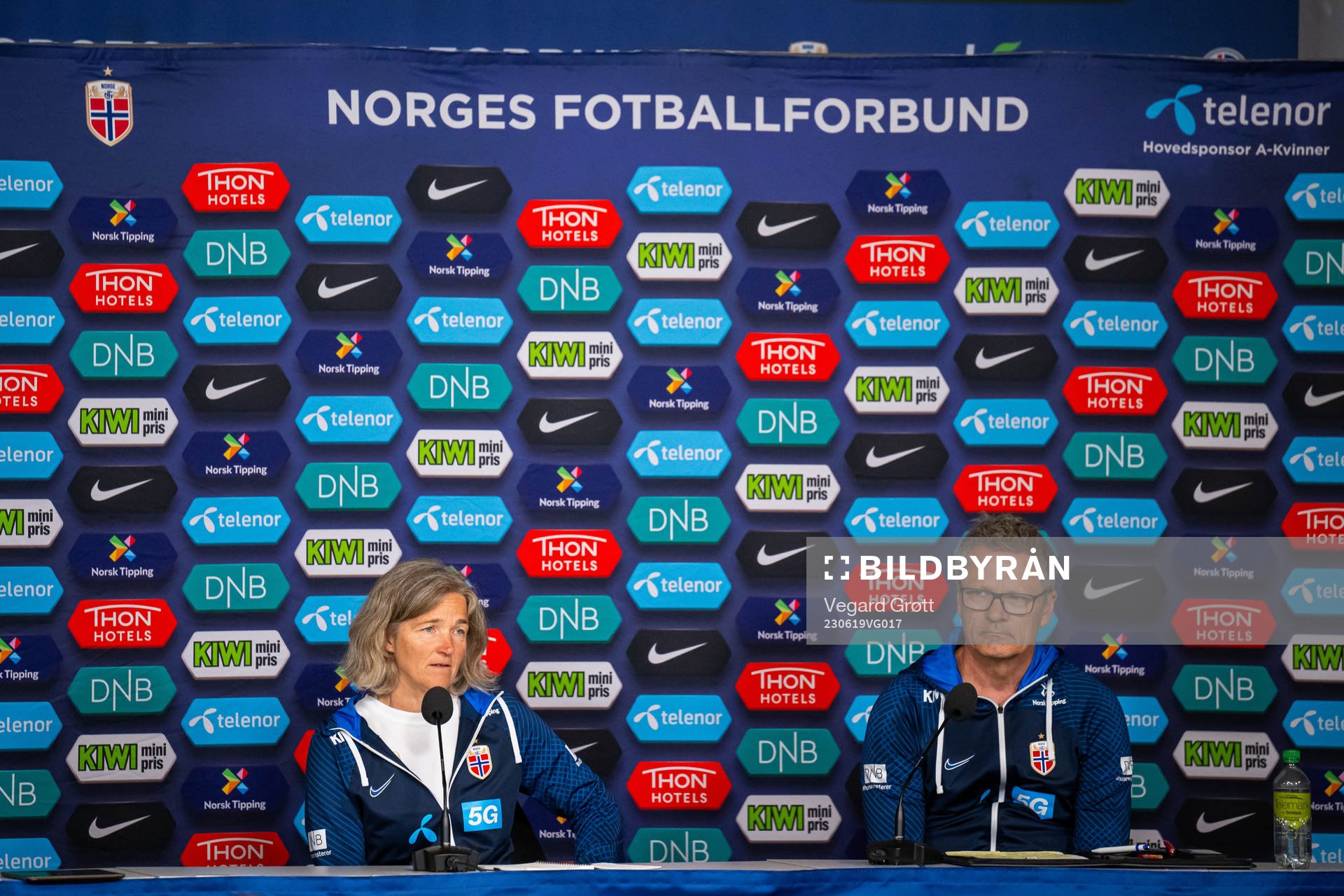 Hege Riise, head coach of the Norwegian women's national
