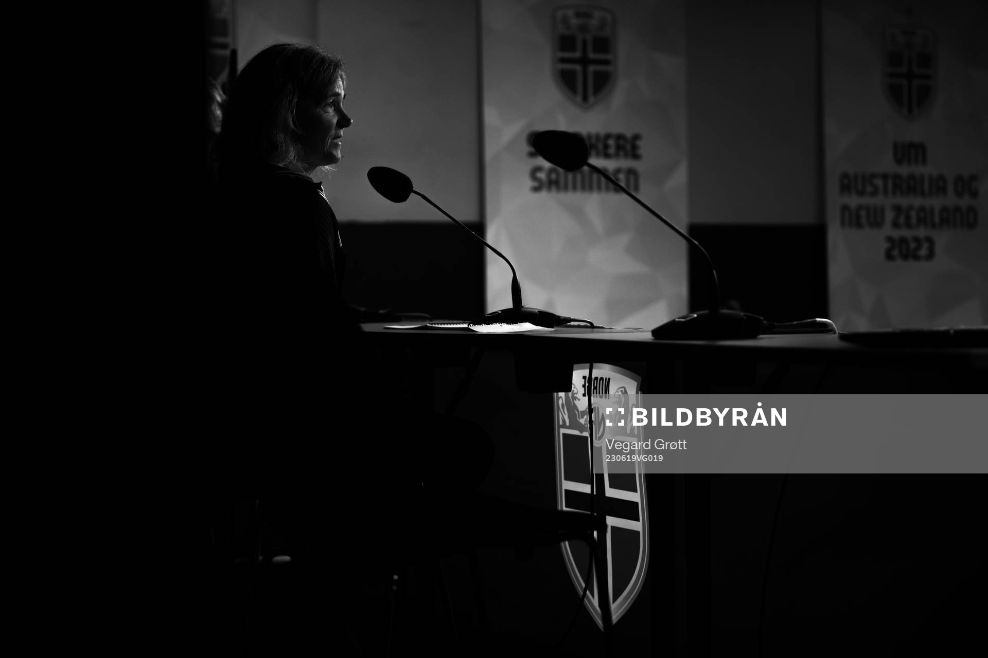 Hege Riise, head coach of the Norwegian women's national