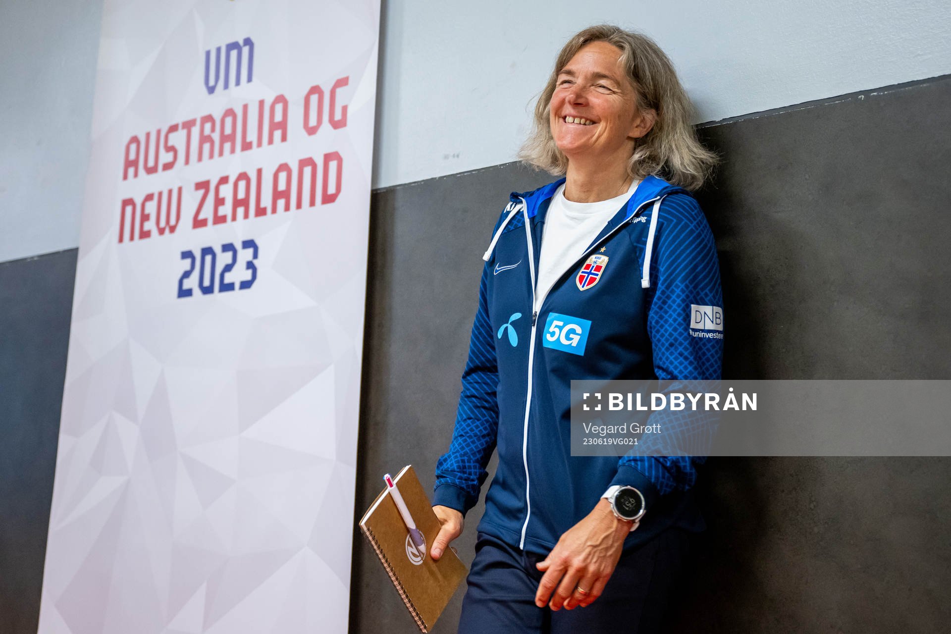 Hege Riise, head coach of the Norwegian women's national