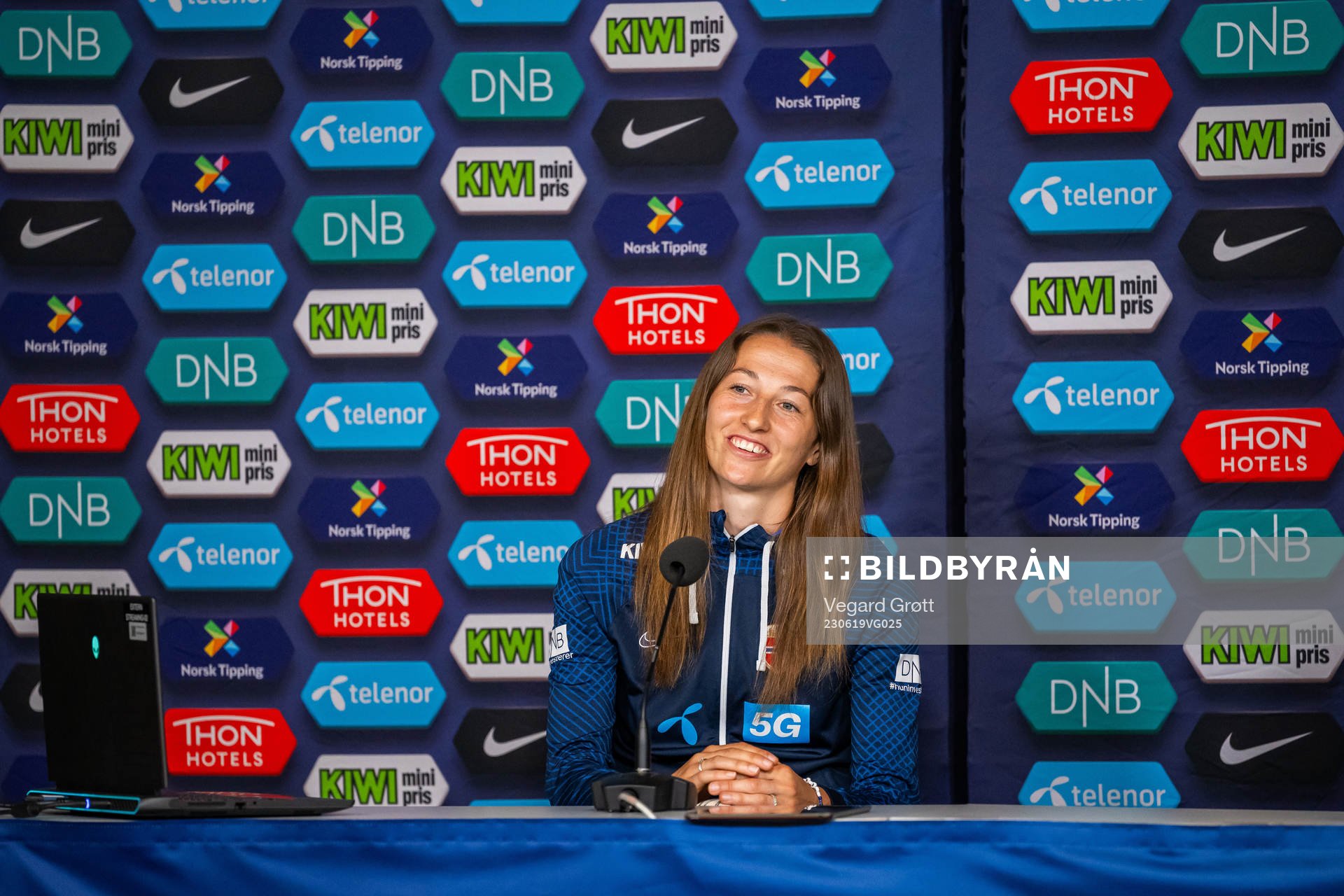 Goalkeeper Cecilie Fiskerstrand of Norway