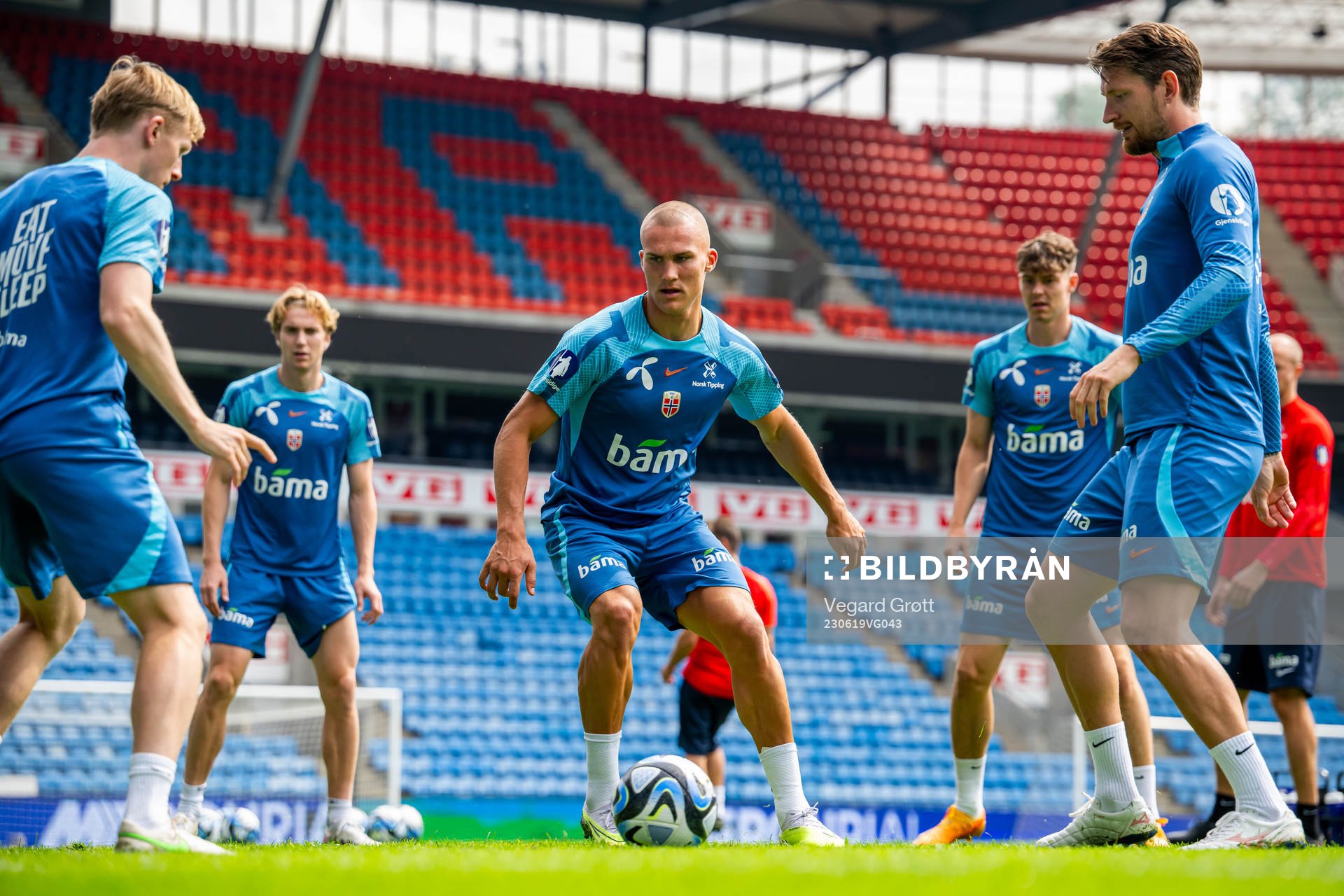 Leo Skiri Østigård of the Norwegian national football team