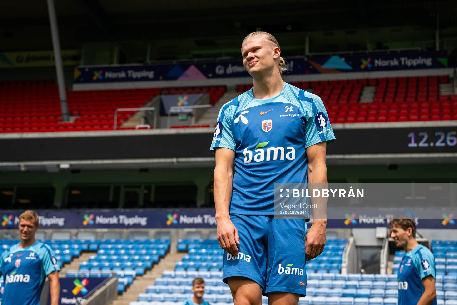 Erling Braut Haaland of the Norwegian national football team