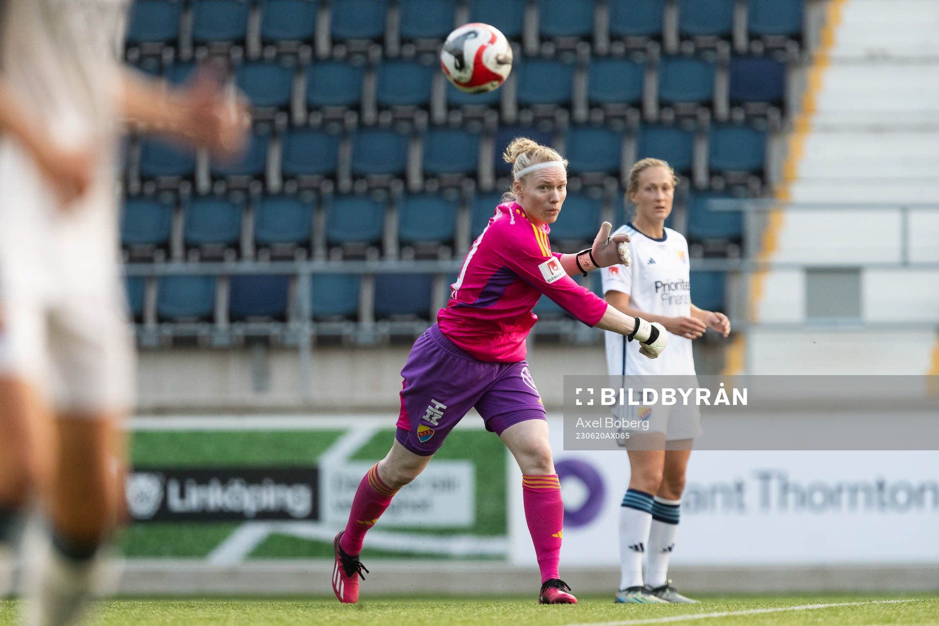 Djurgårdens målvakt Hedvig Lindahl