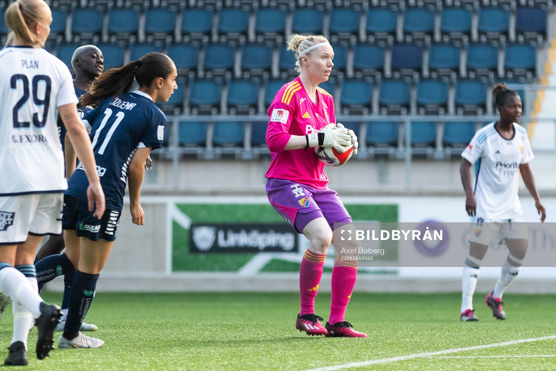 Djurgårdens målvakt Hedvig Lindahl