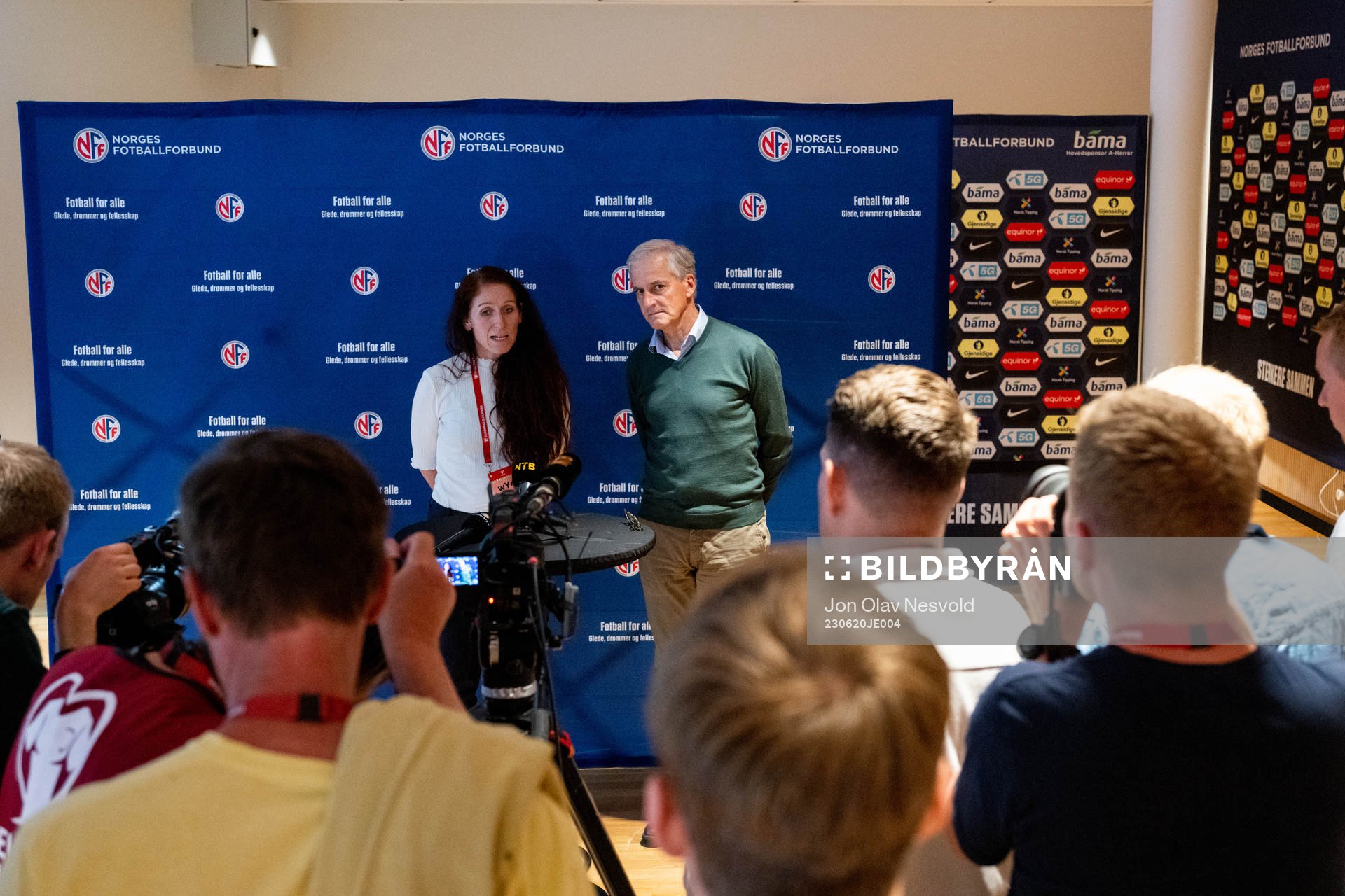 Lise Klaveness, president of the Norwegian Football